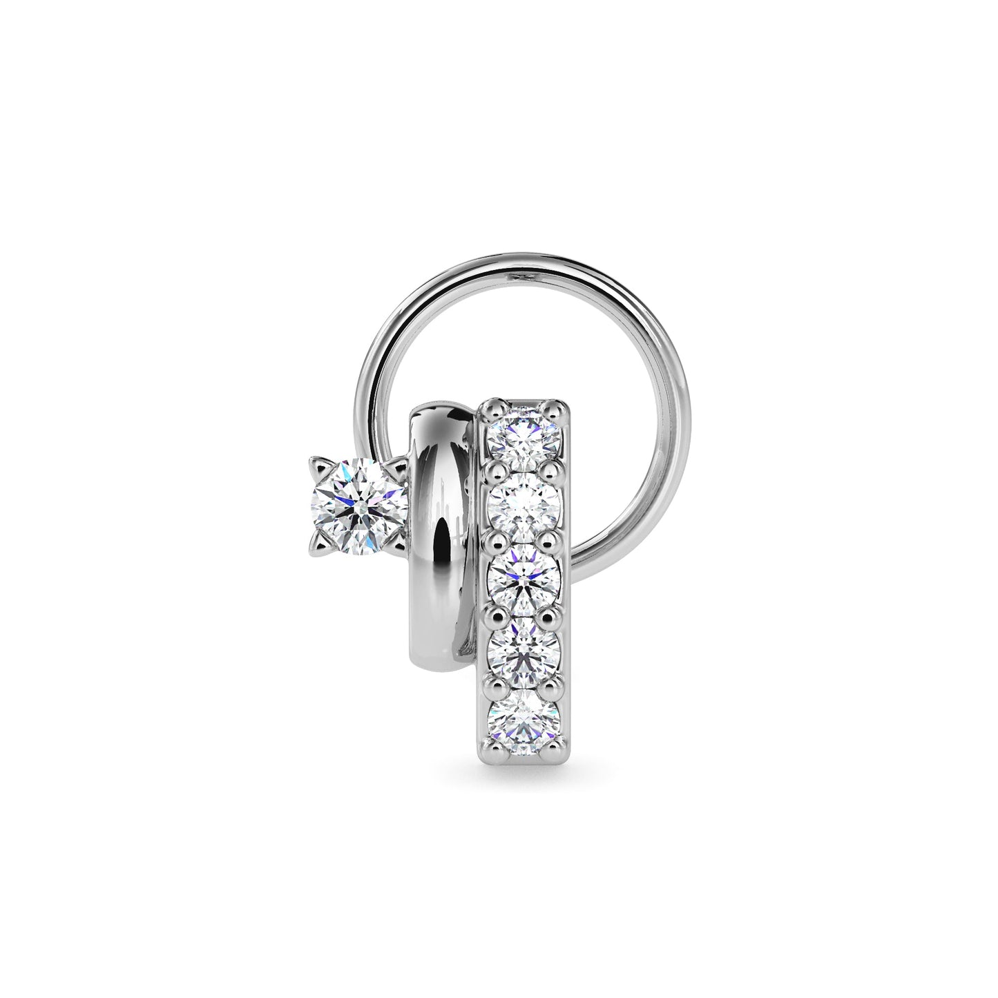 14k white gold image 1 - image 1