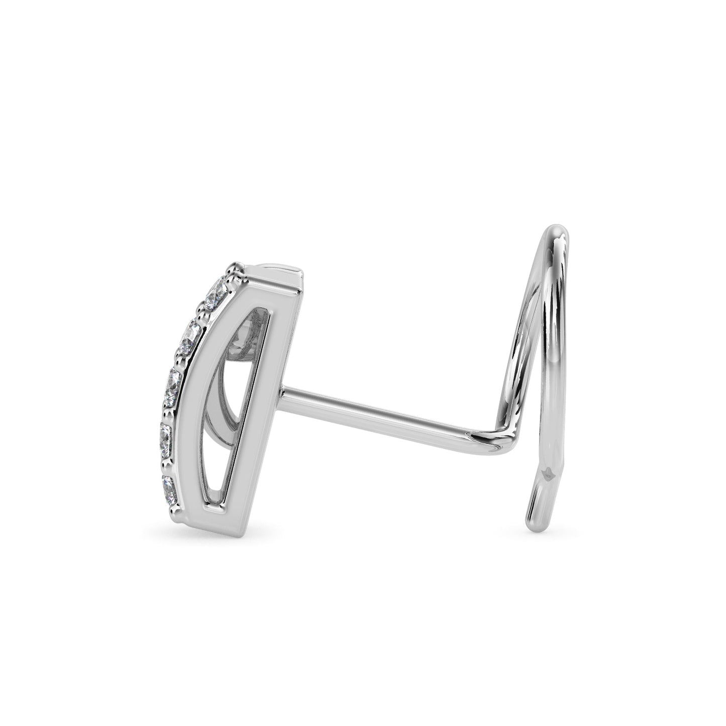18k white gold image 3 - image 3