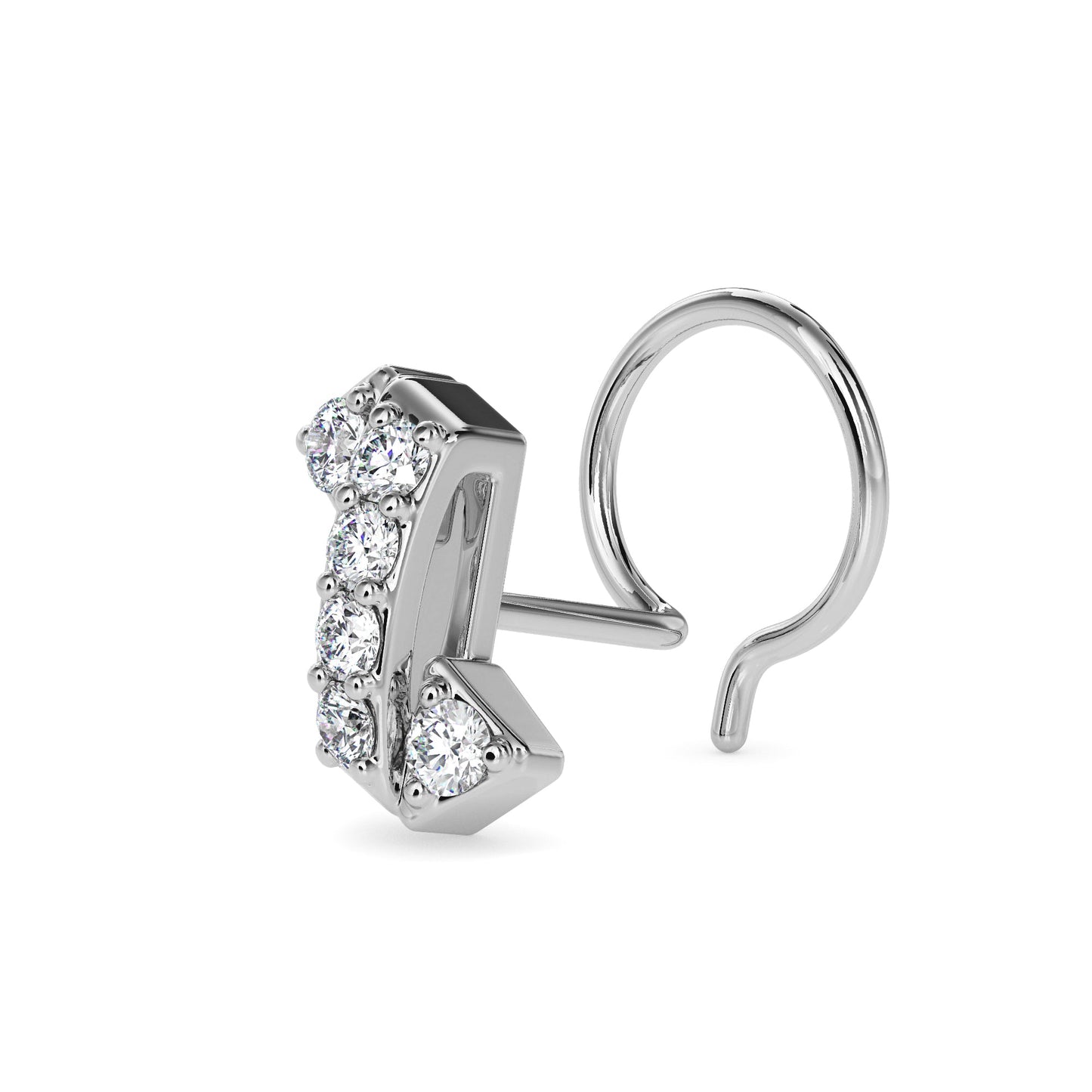 14k white gold image 2 - image 2