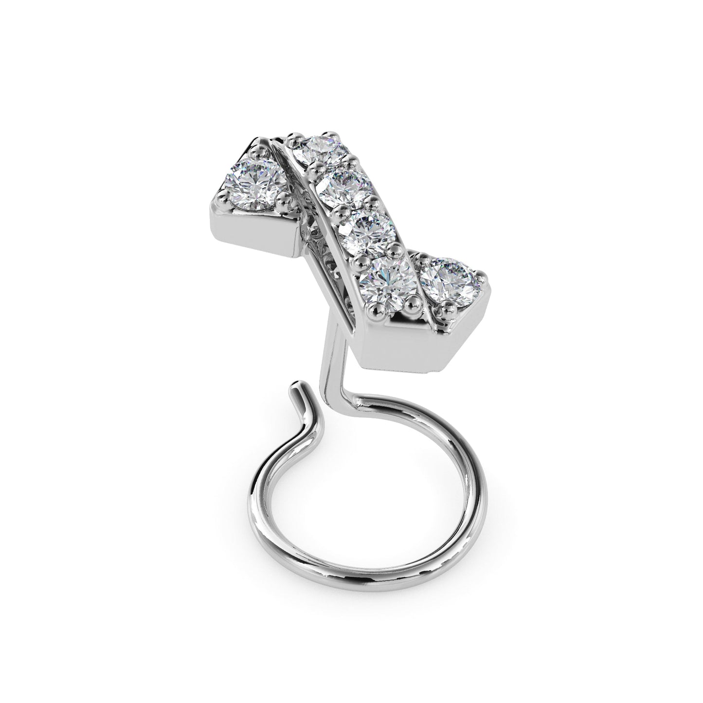 14k white gold image 4 - image 4