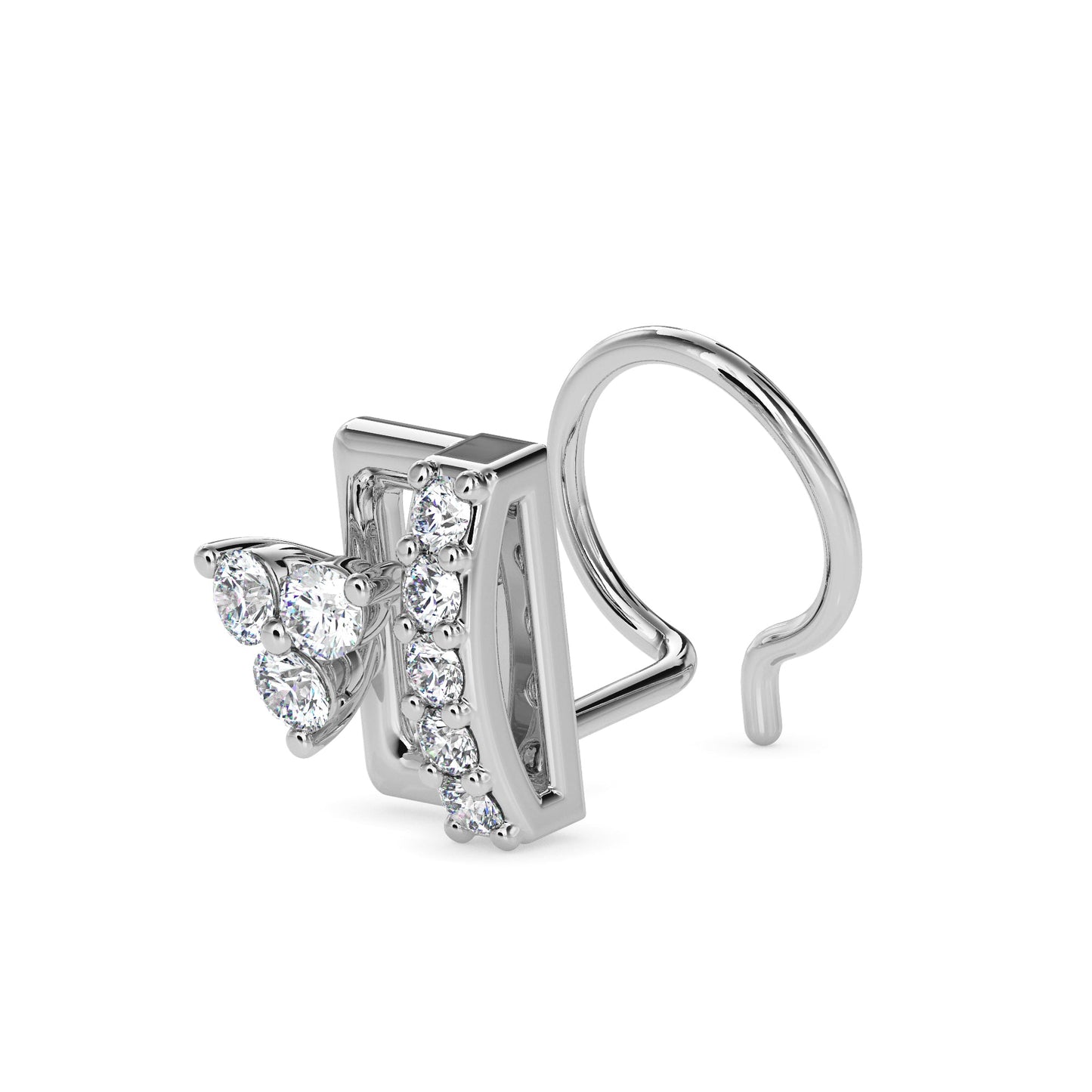 14k white gold image 2 - image 2