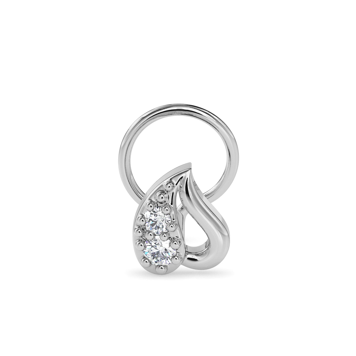 18k white gold image 1 - image 1