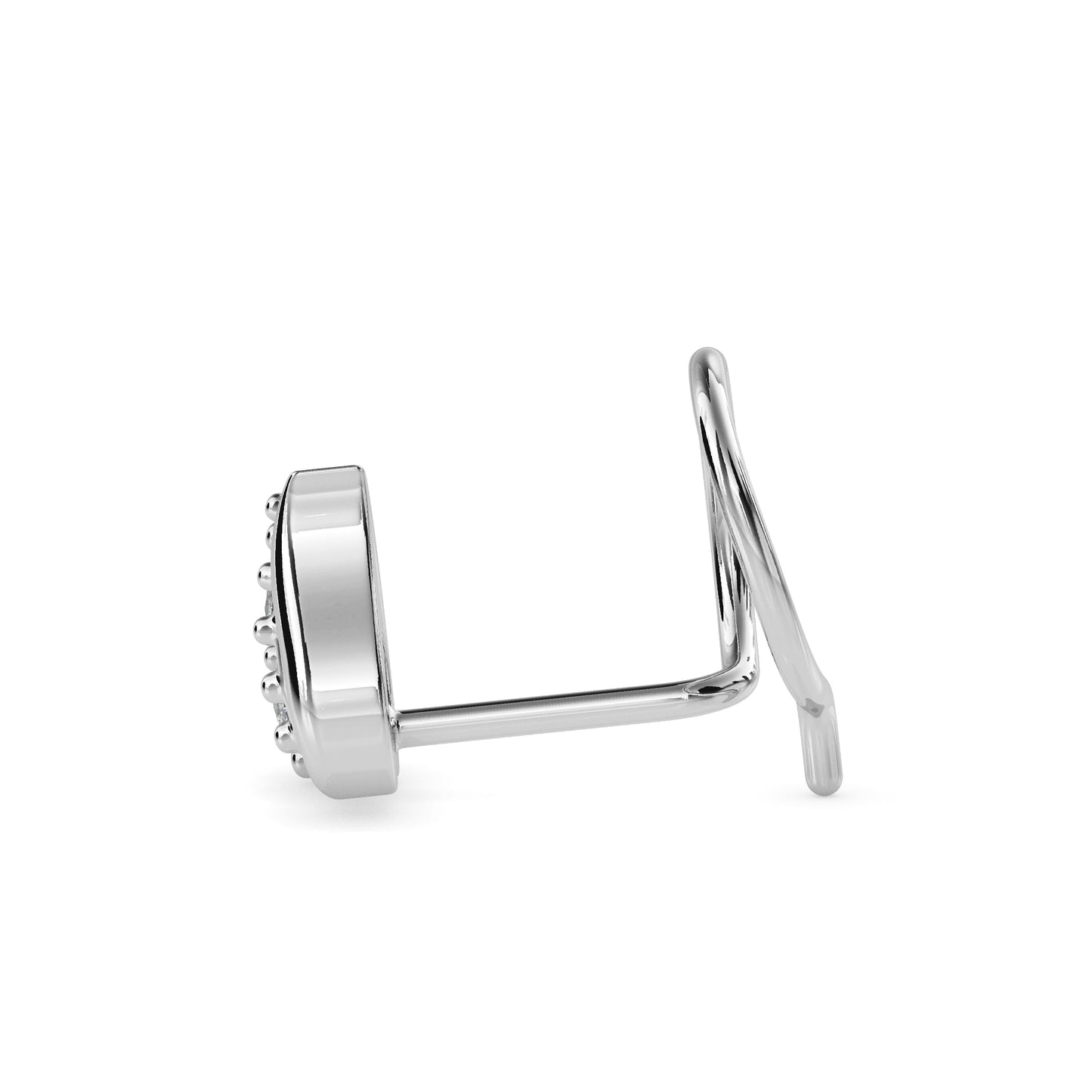14k white gold image 3 - image 3