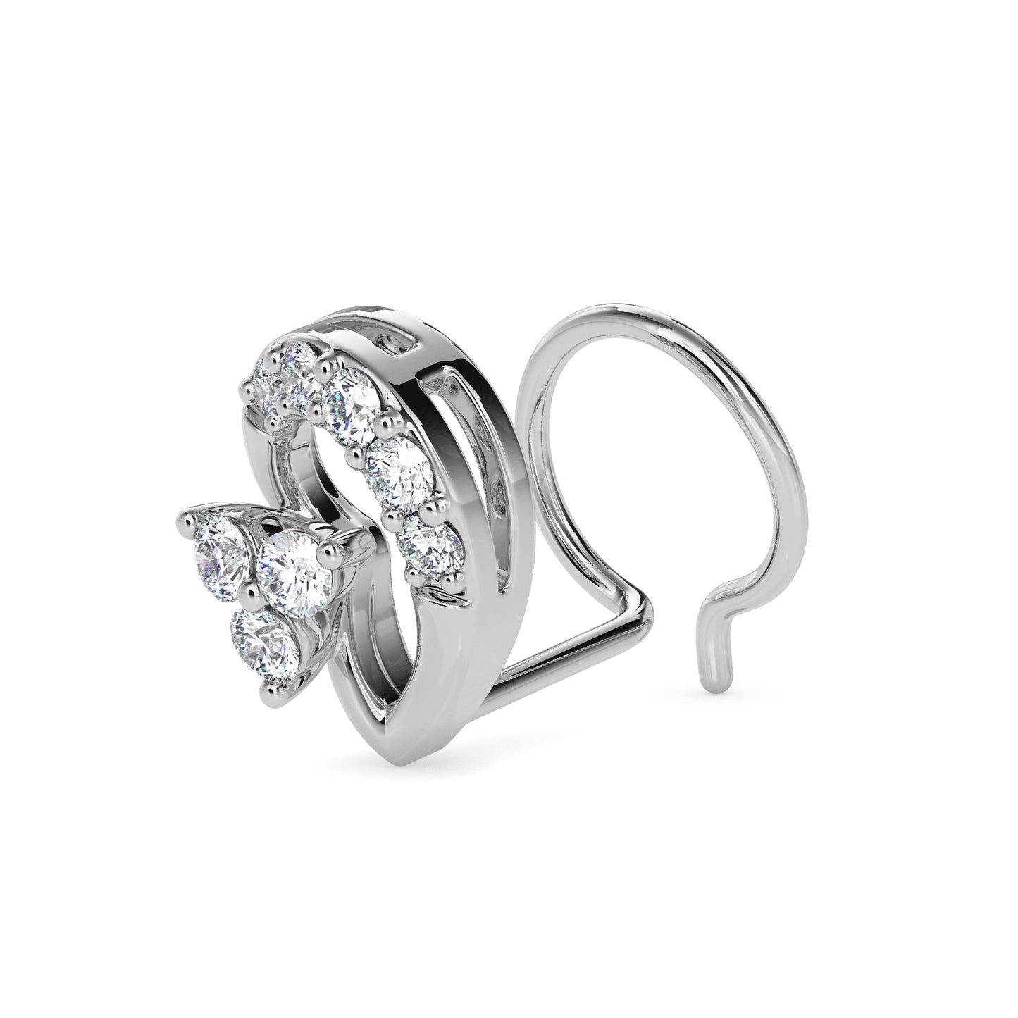 14k white gold image 2 - image 2