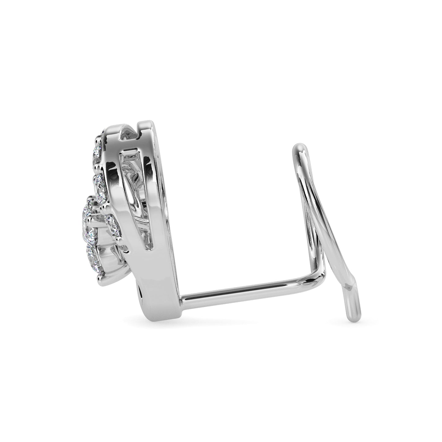 14k white gold image 3 - image 3