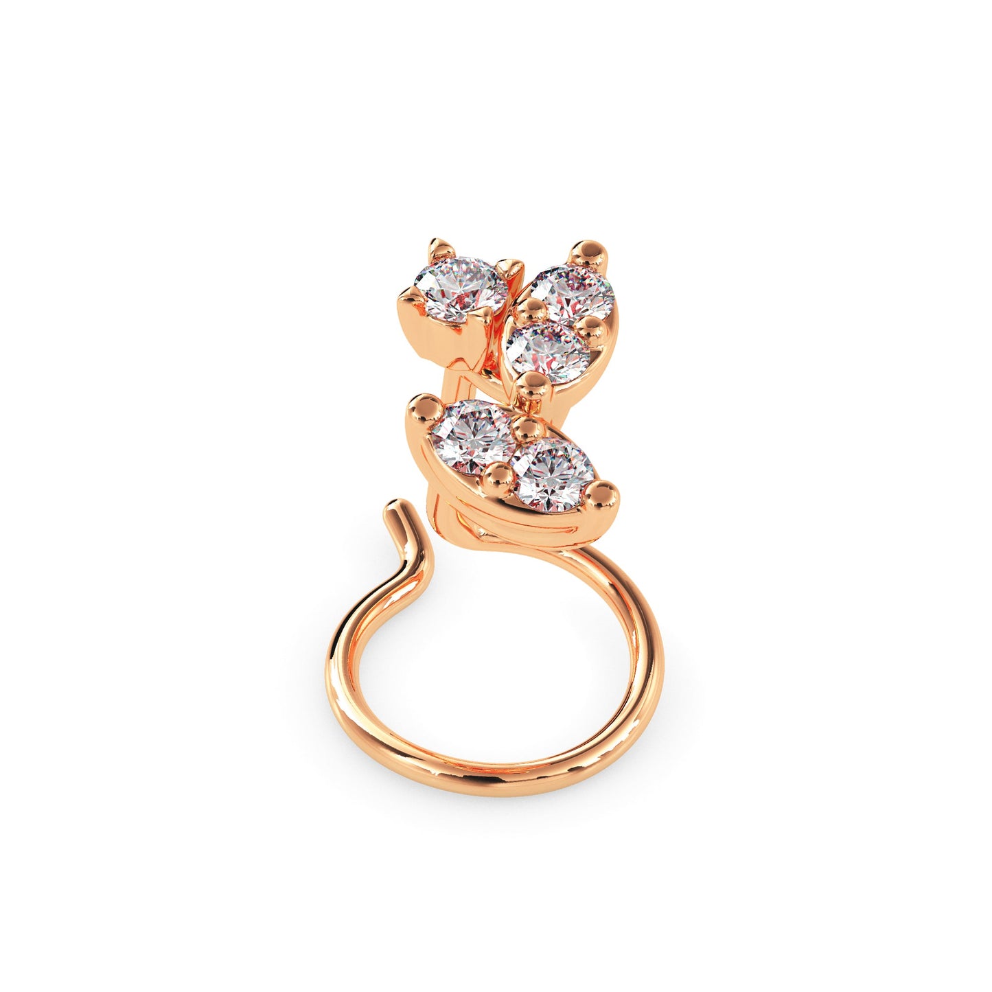18k rose gold image 4 - image 4