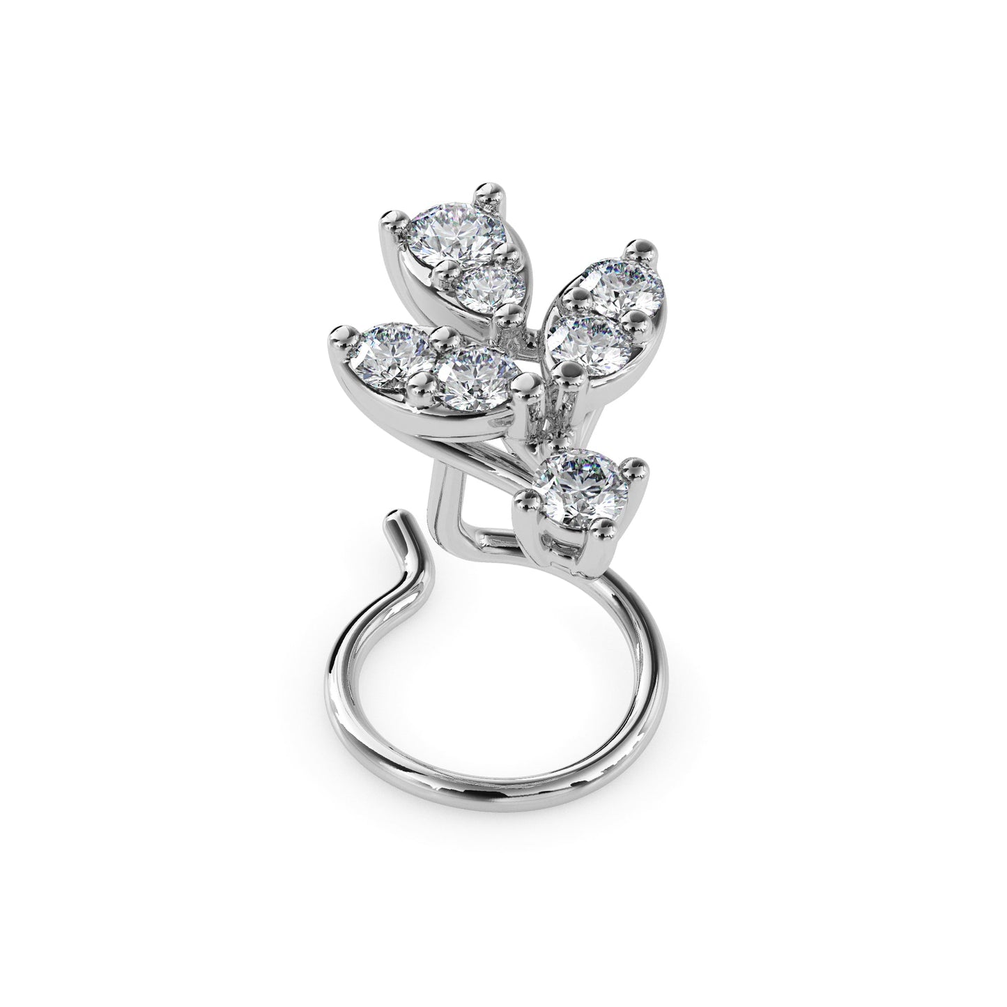 18k white gold image 4 - image 4