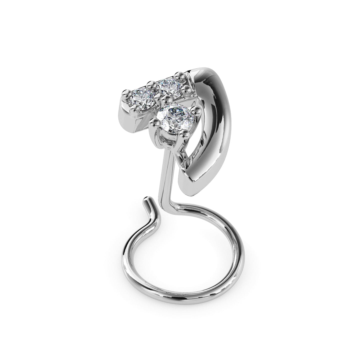 18k white gold image 4 - image 4