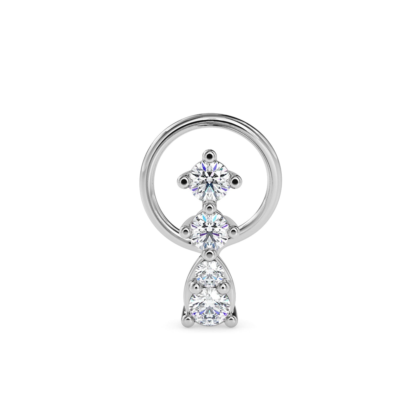 18k white gold image 1 - image 1