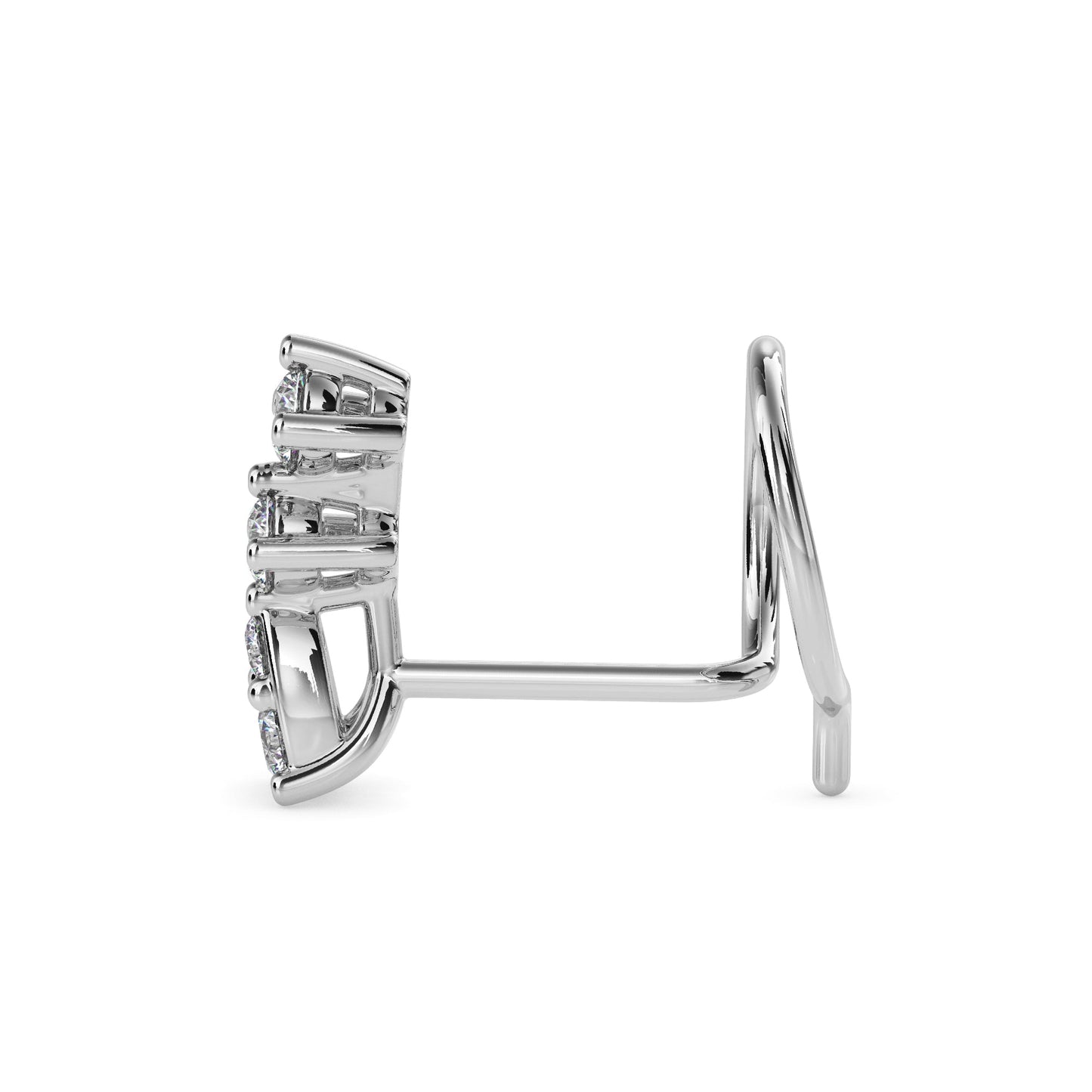 18k white gold image 3 - image 3