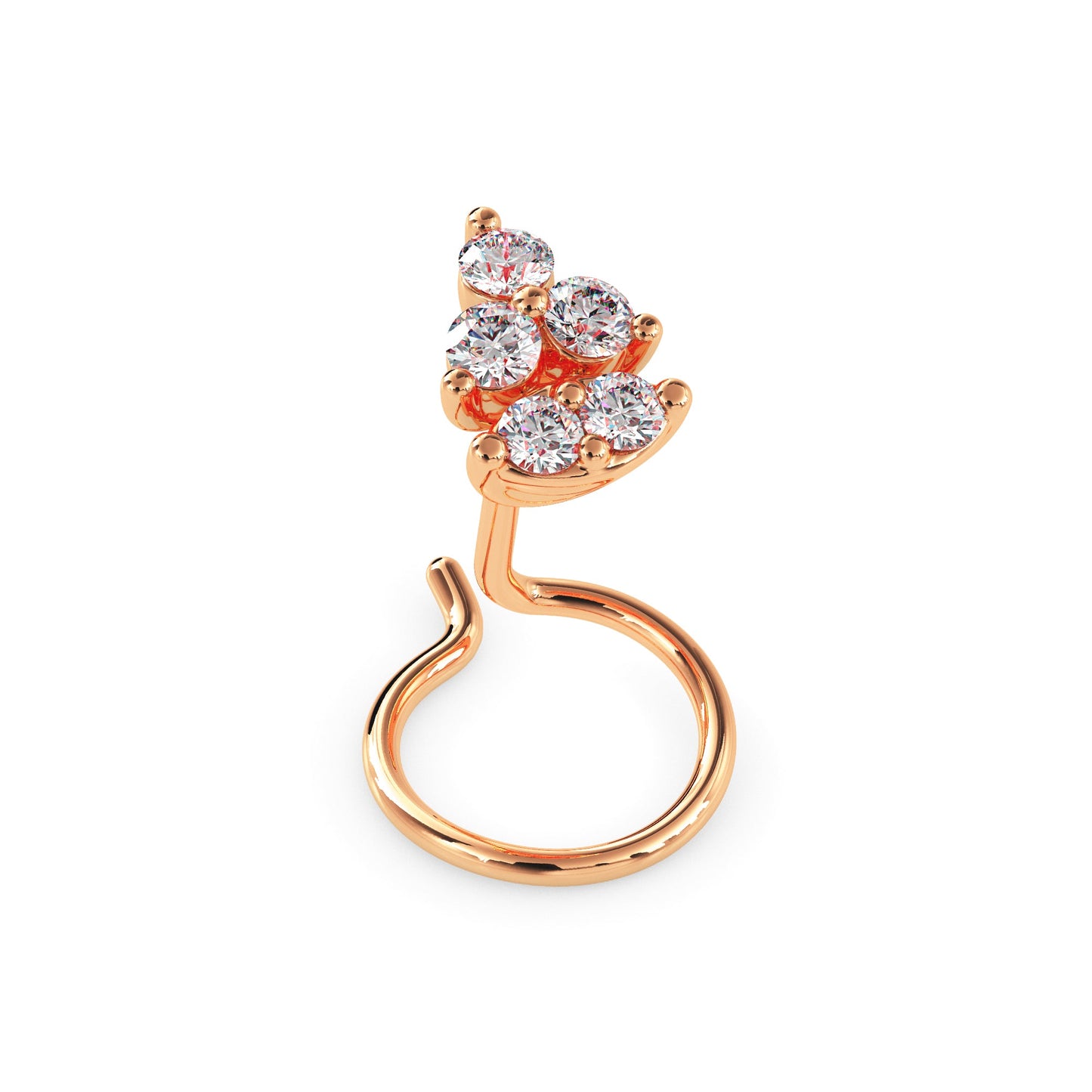 18k rose gold image 4 - image 4
