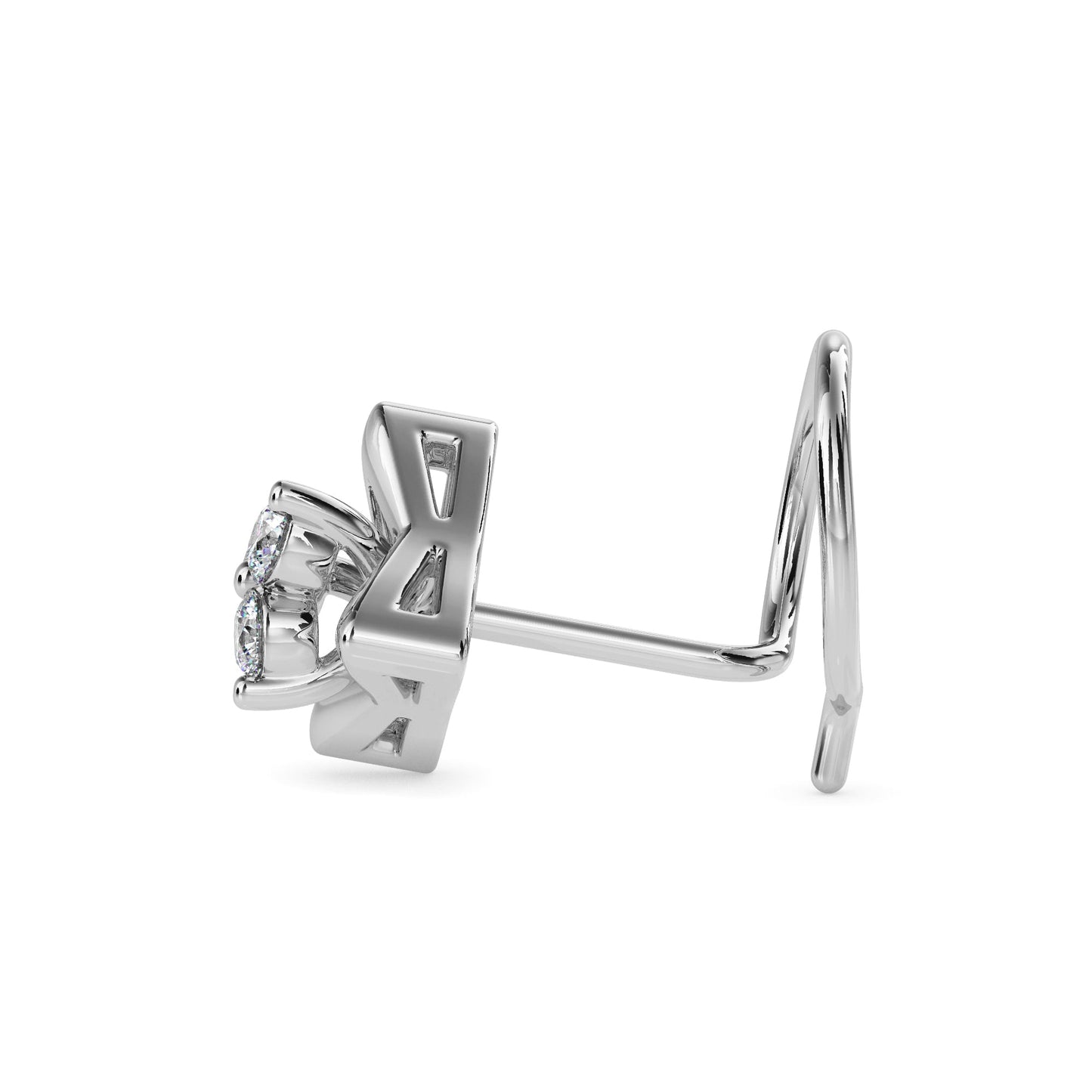 18k white gold image 3 - image 3