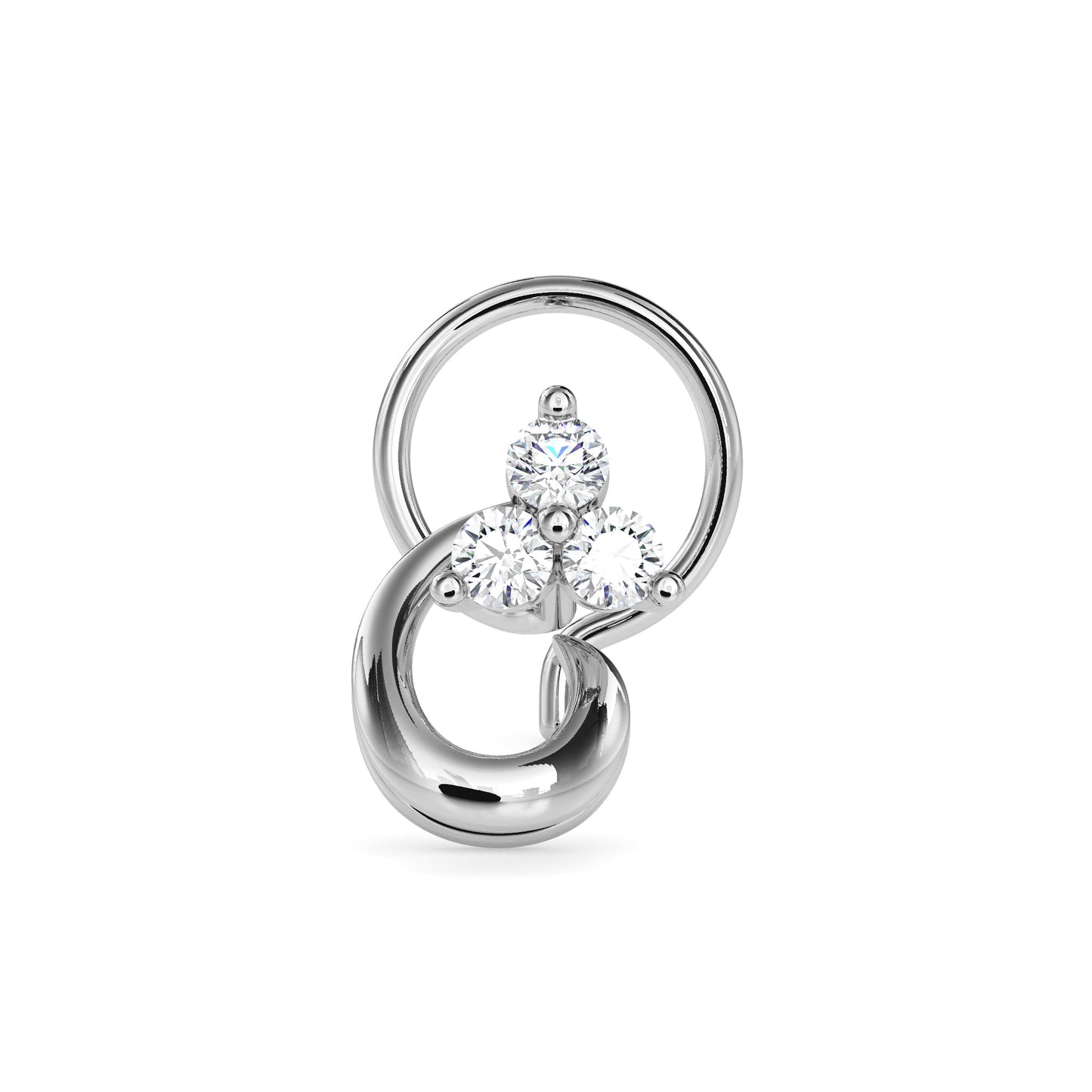18k white gold image 1 - image 1