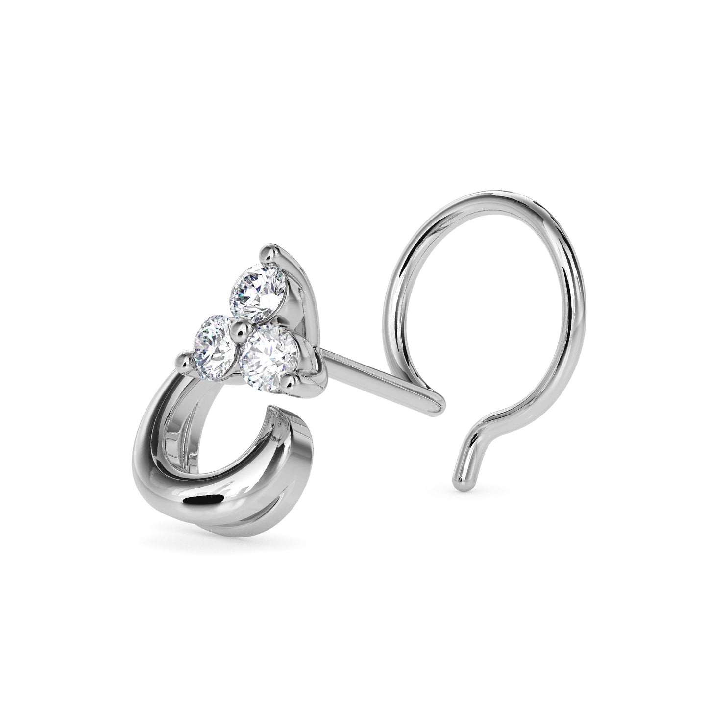 18k white gold image 2 - image 2