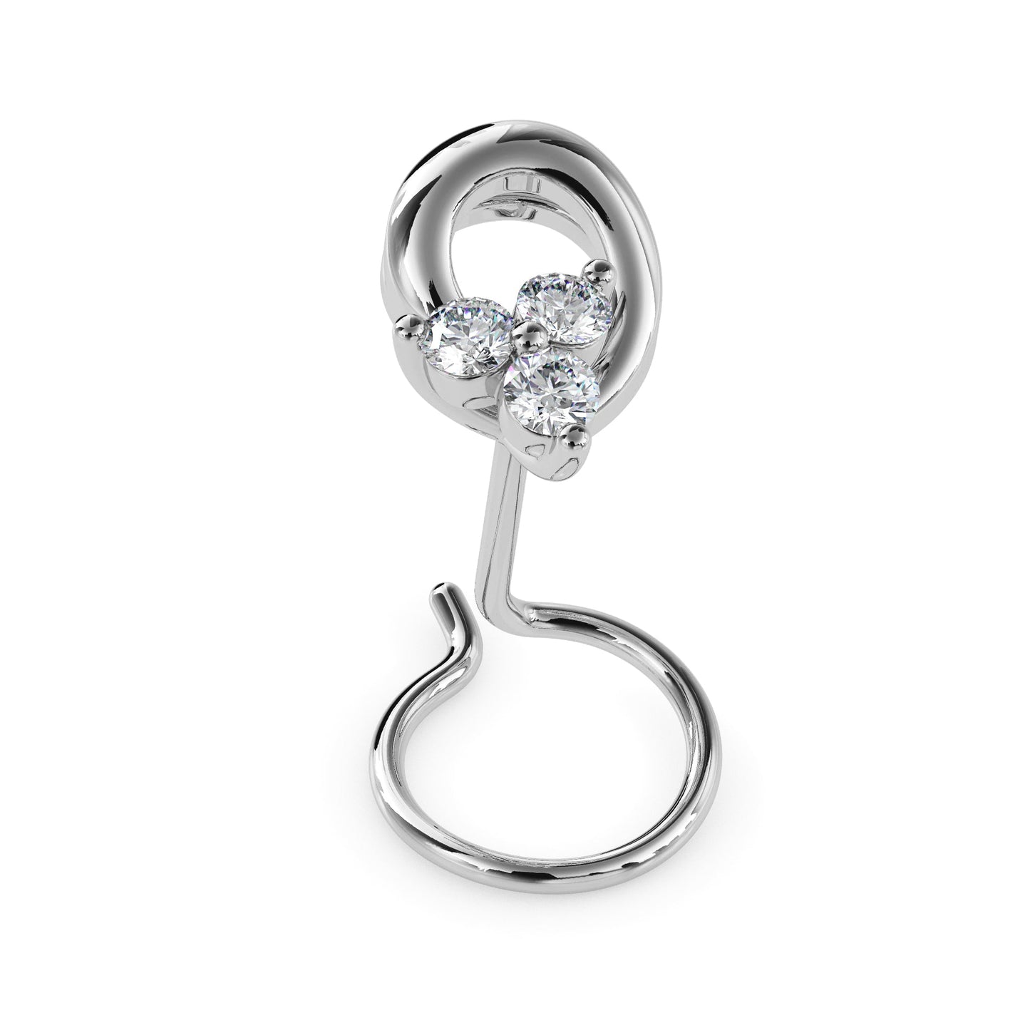 18k white gold image 4 - image 4