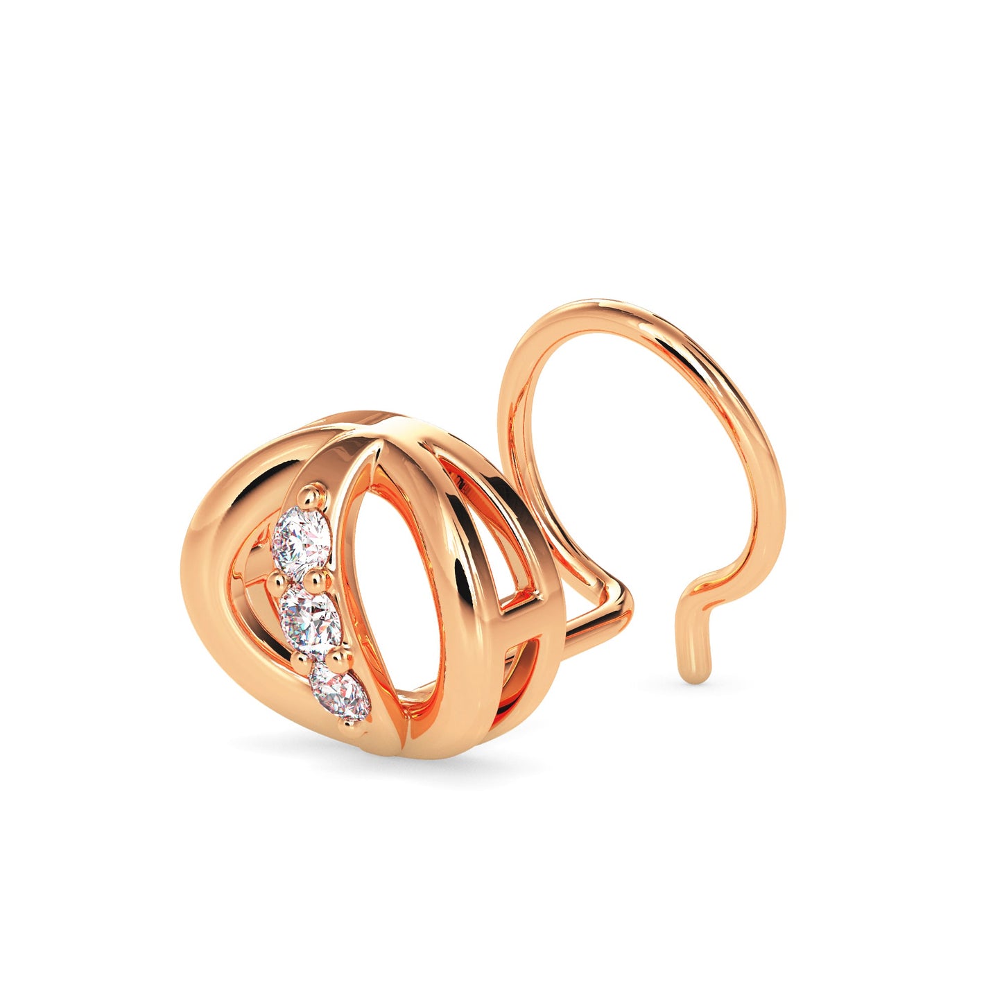 14k rose gold image 2 - image 2