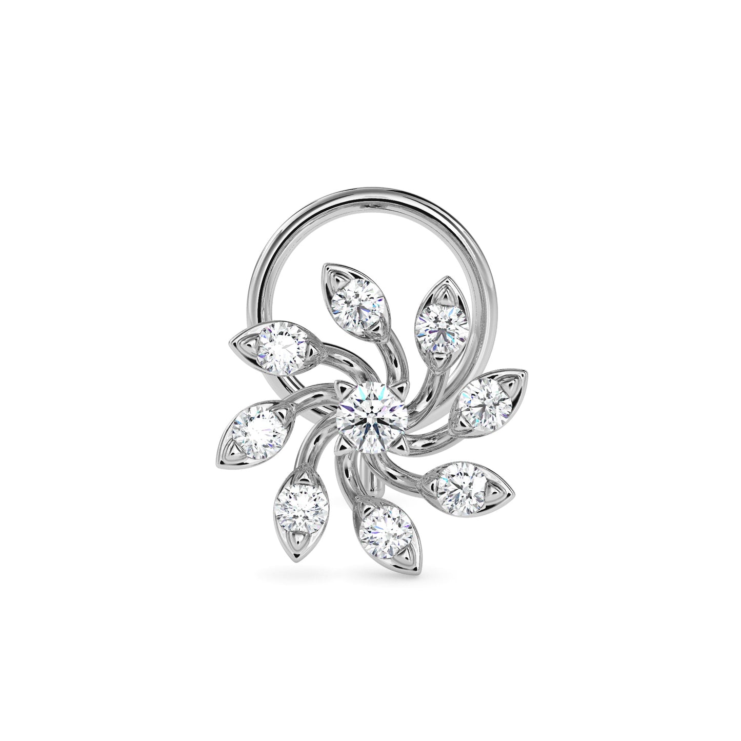 18k white gold image 1 - image 1