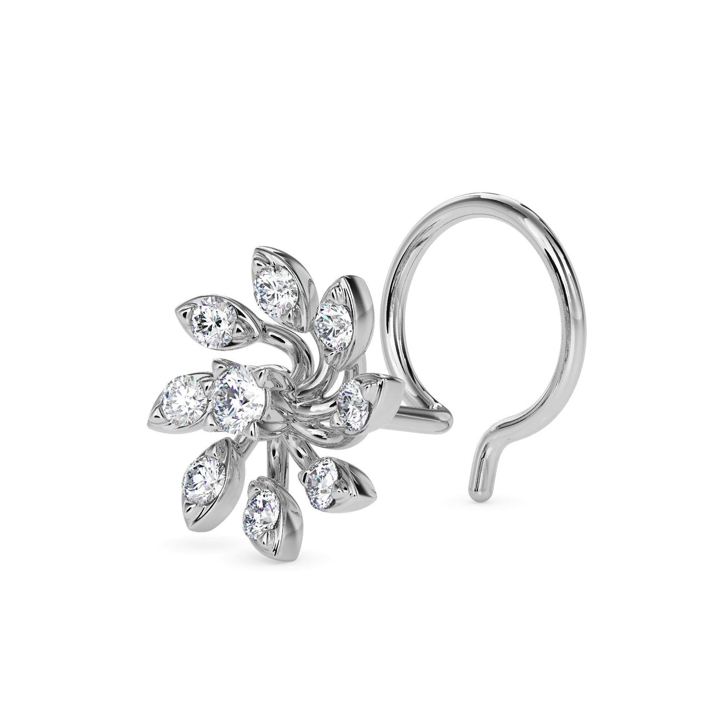 14k white gold image 2 - image 2