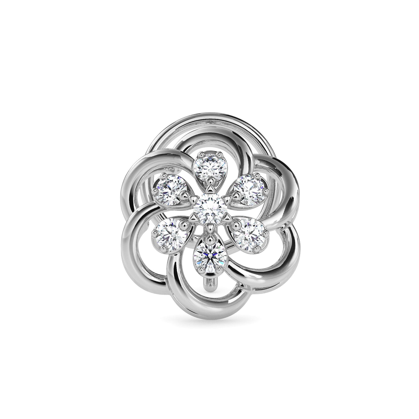 14k white gold image 1 - image 1