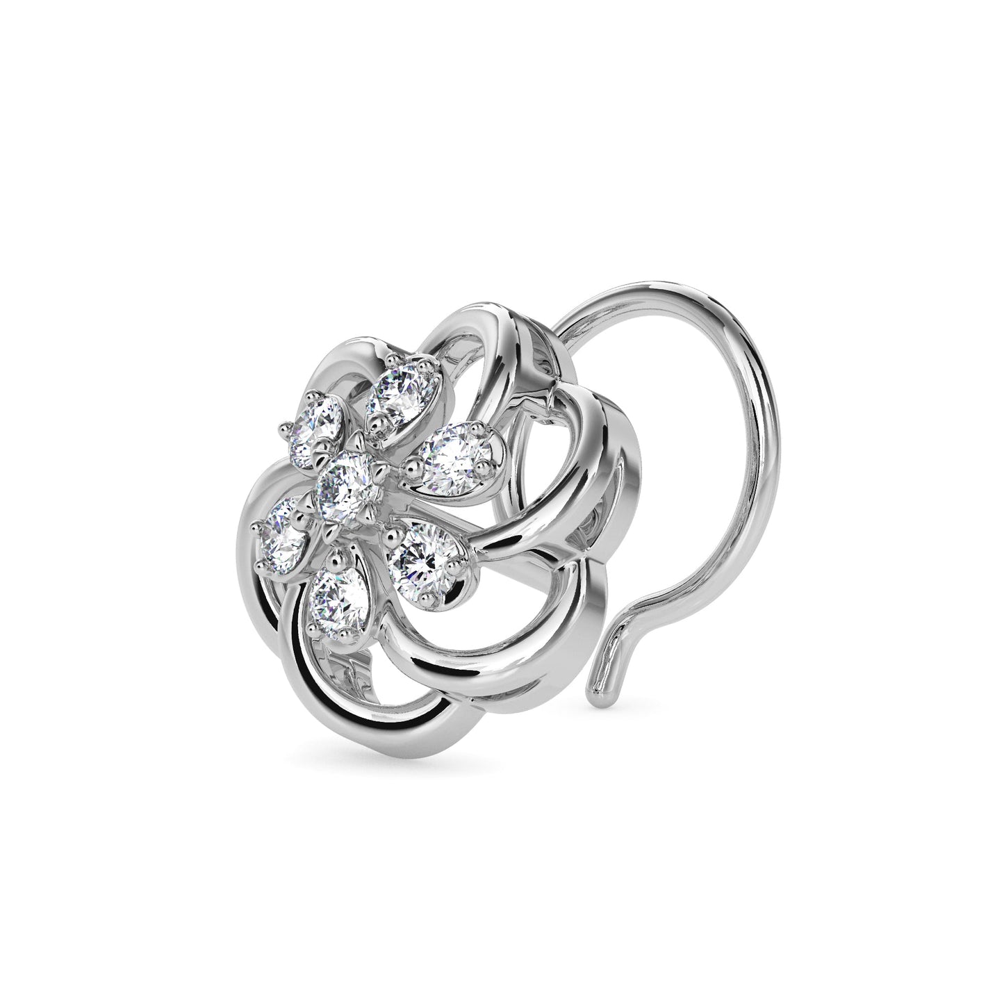 18k white gold image 2 - image 2