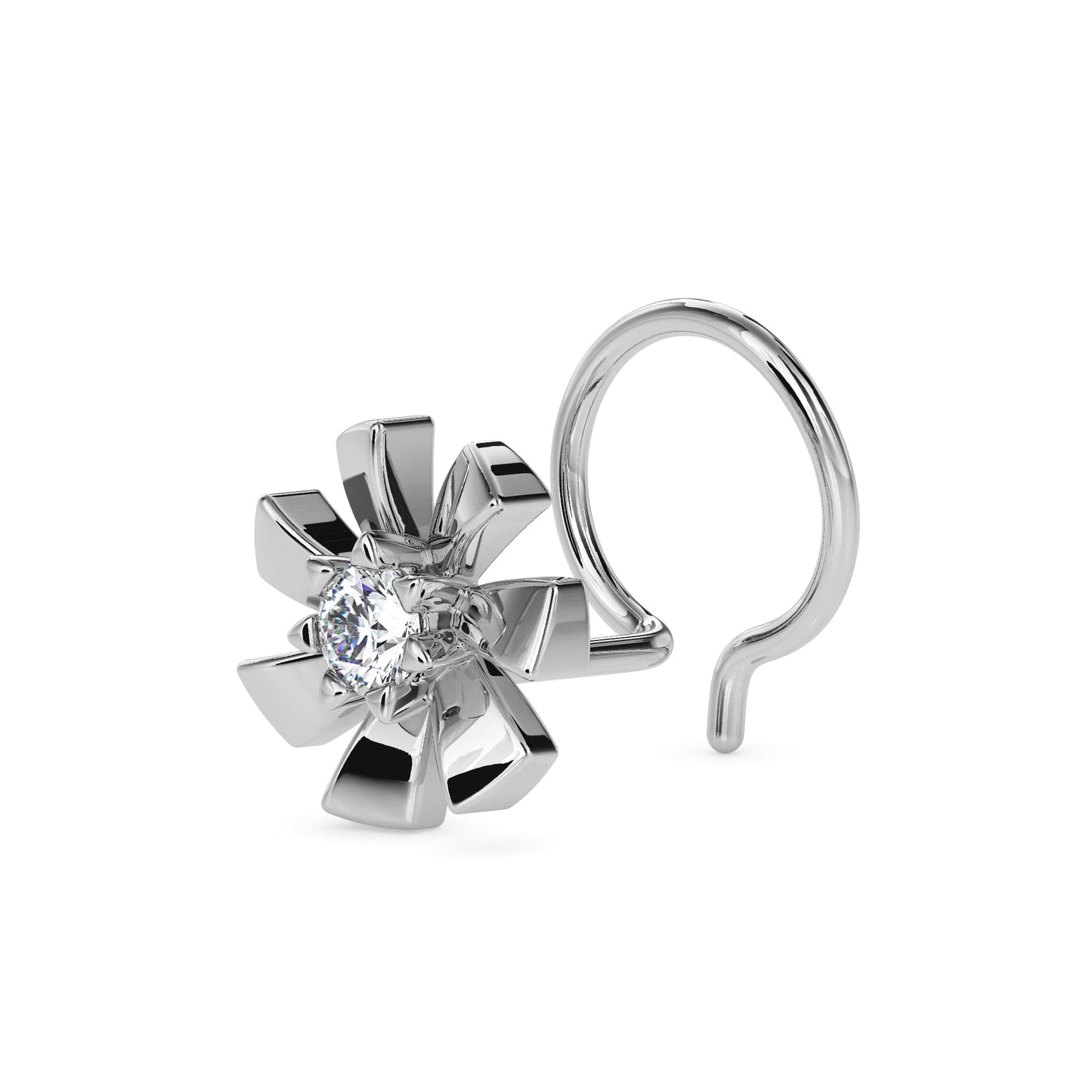 14k white gold image 2 - image 2