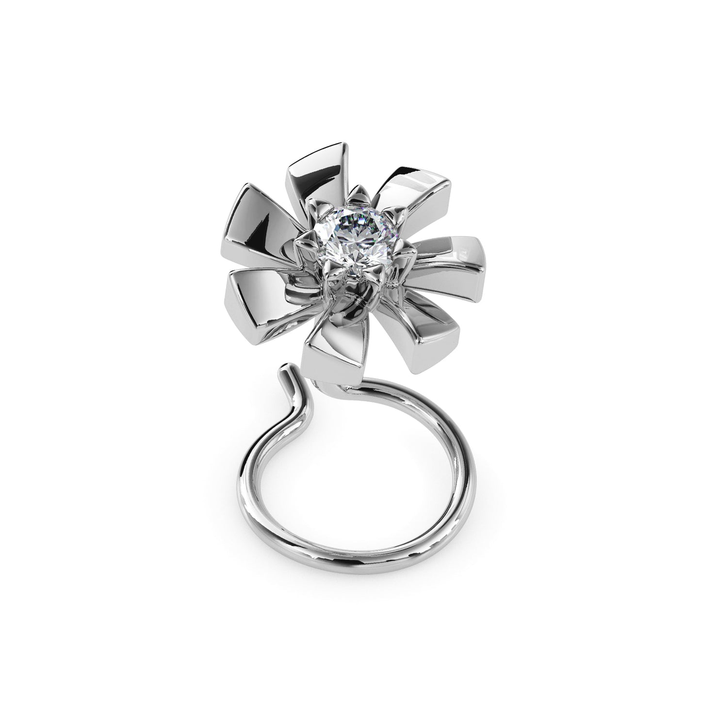 18k white gold image 4 - image 4