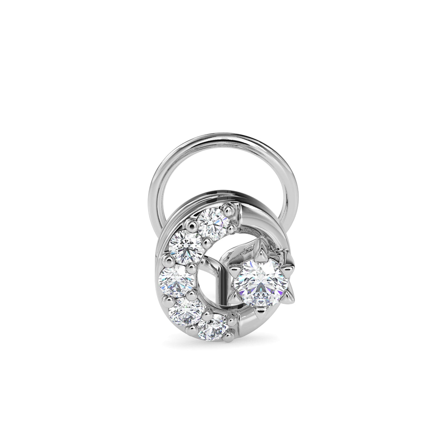 18k white gold image 1 - image 1