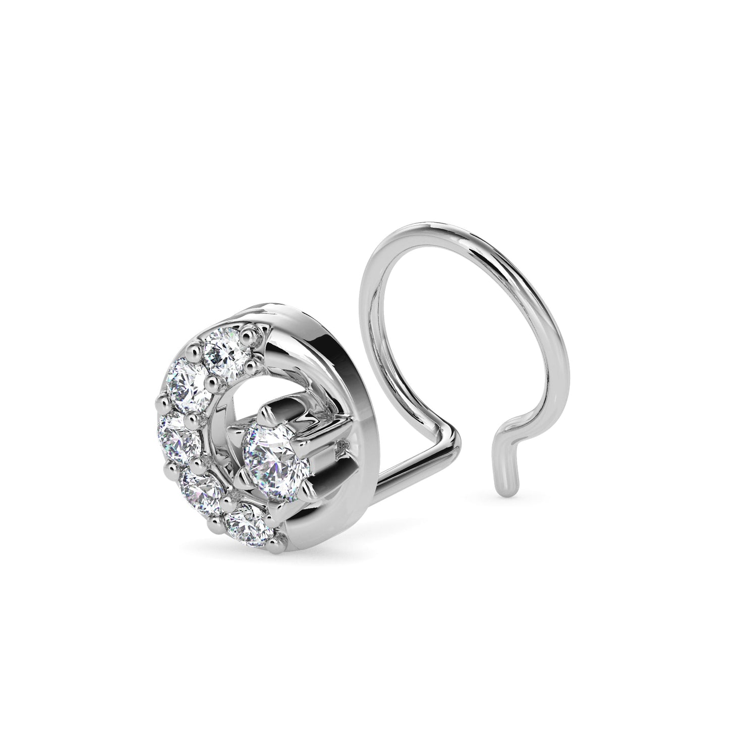 18k white gold image 2 - image 2
