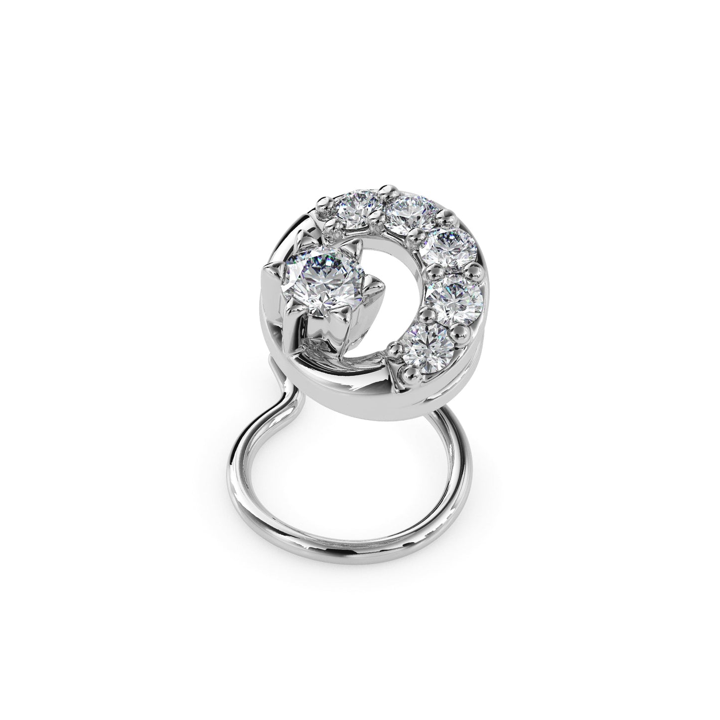14k white gold image 4 - image 4