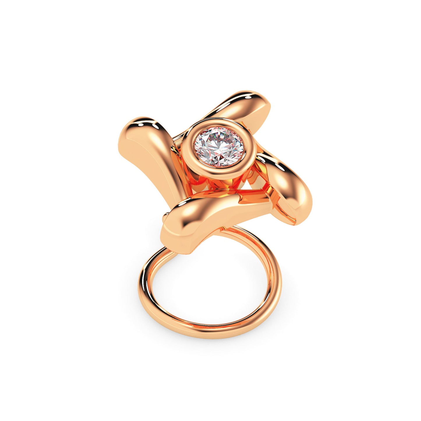 14k rose gold image 4 - image 4
