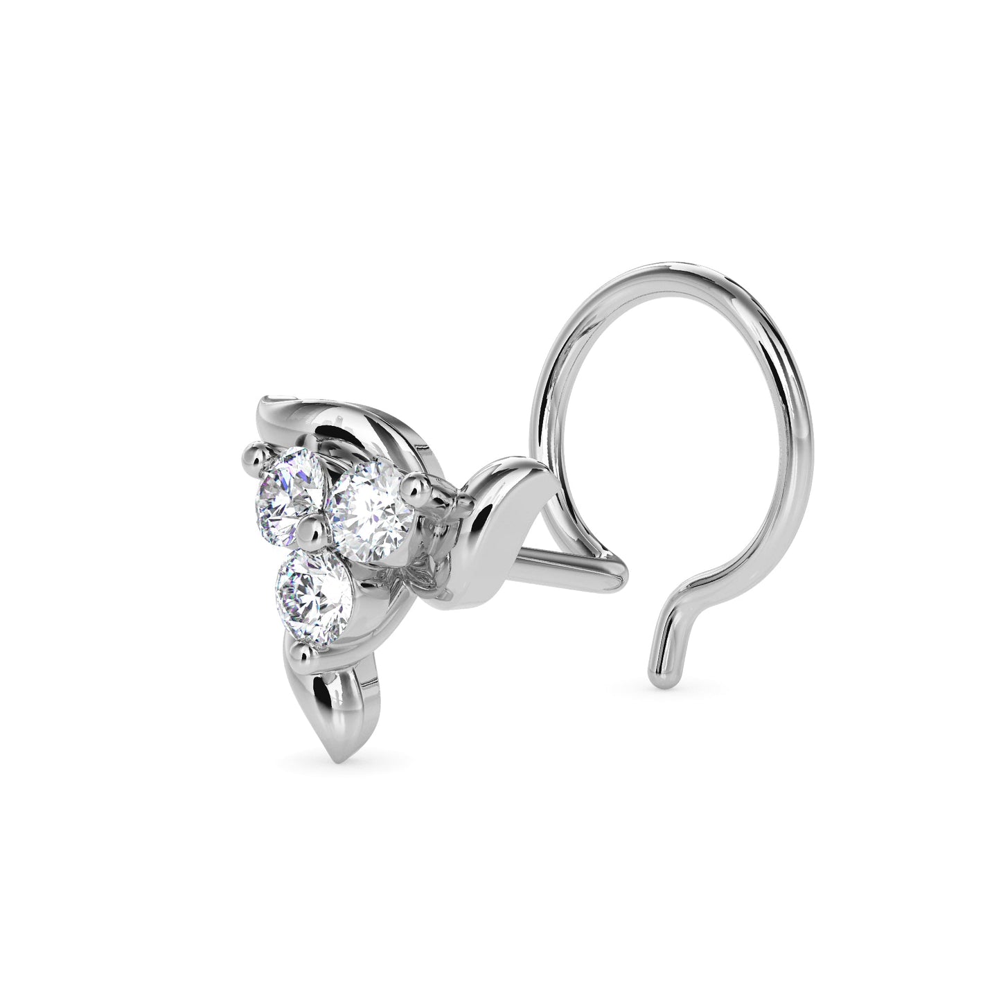 14k white gold image 2 - image 2