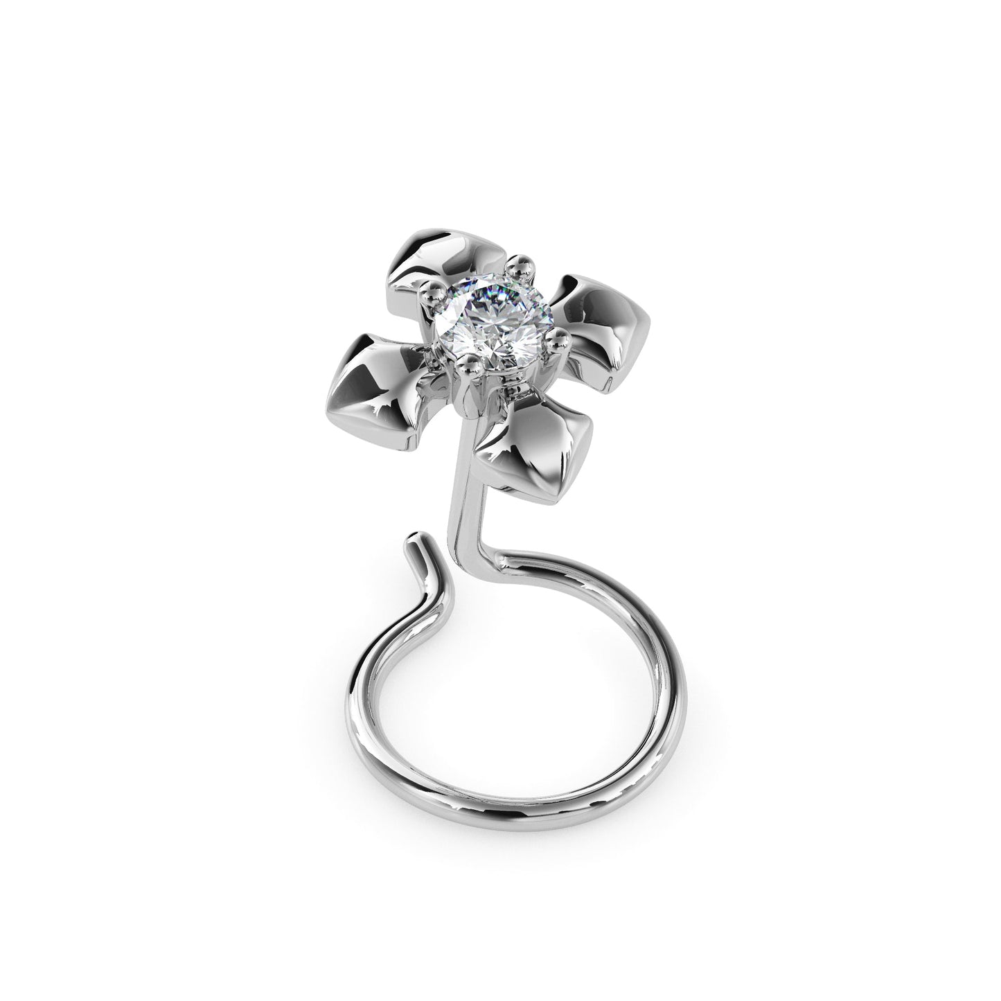 14k white gold image 4 - image 4