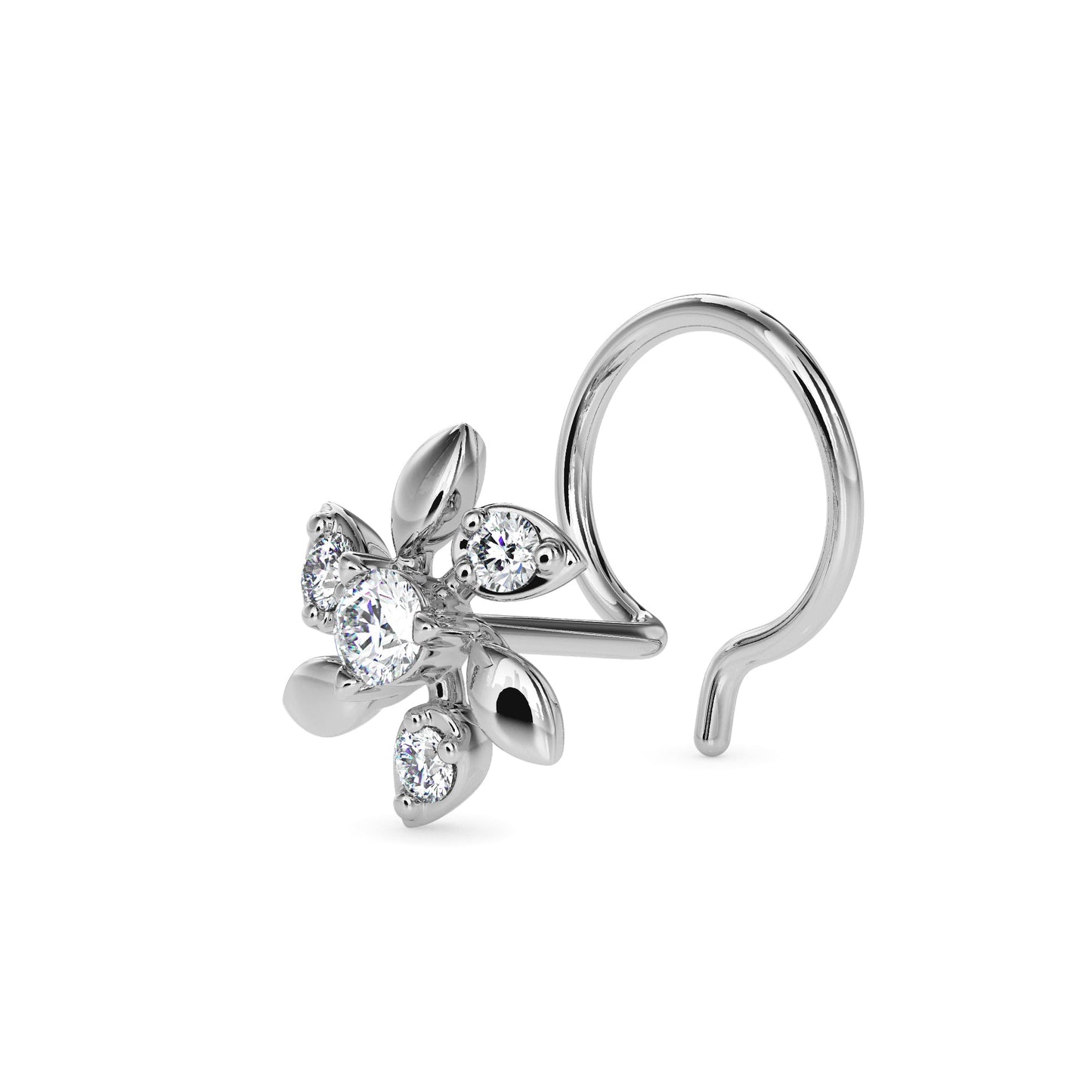18k white gold image 2 - image 2