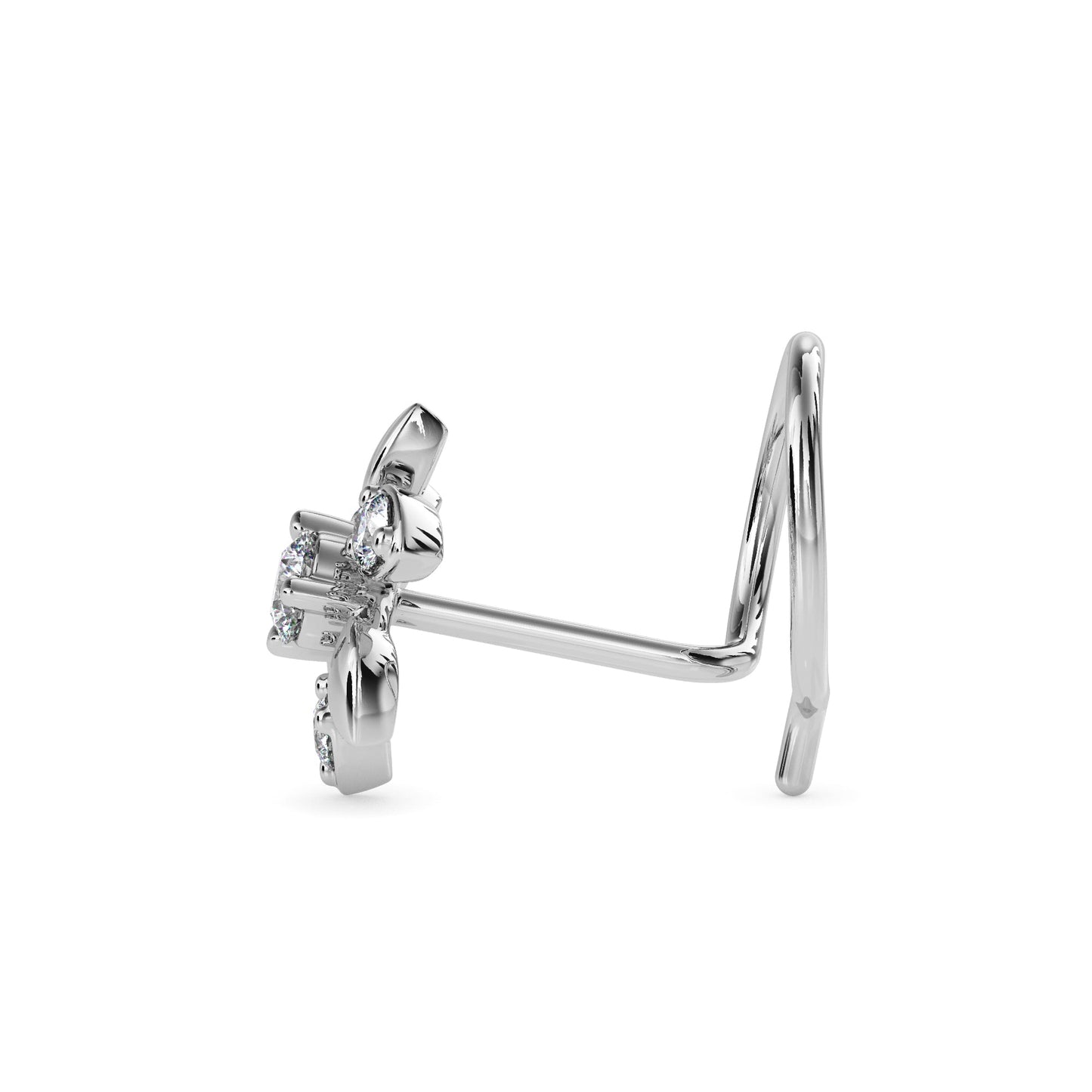 18k white gold image 3 - image 3