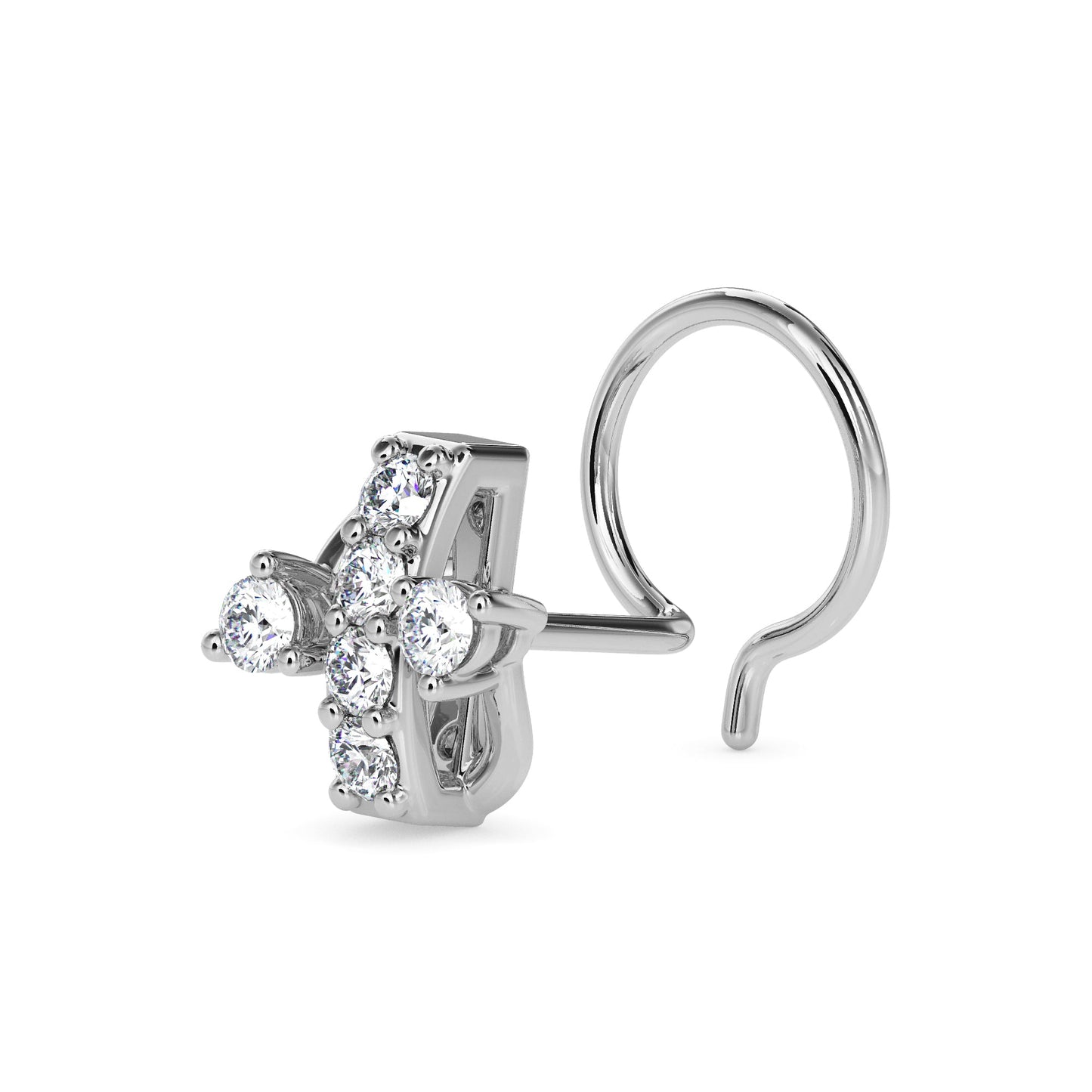 18k white gold image 2 - image 2