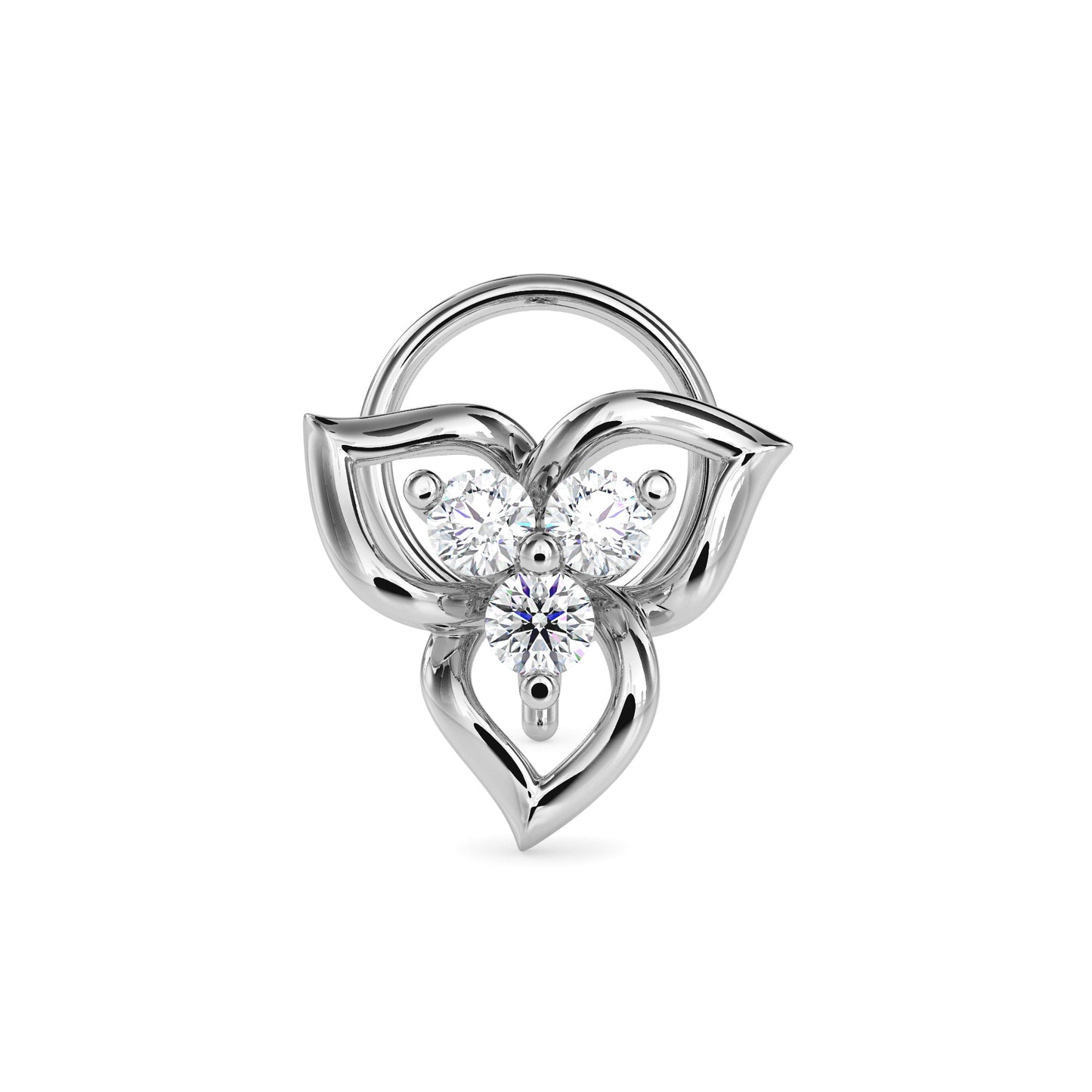 18k white gold image 1 - image 1