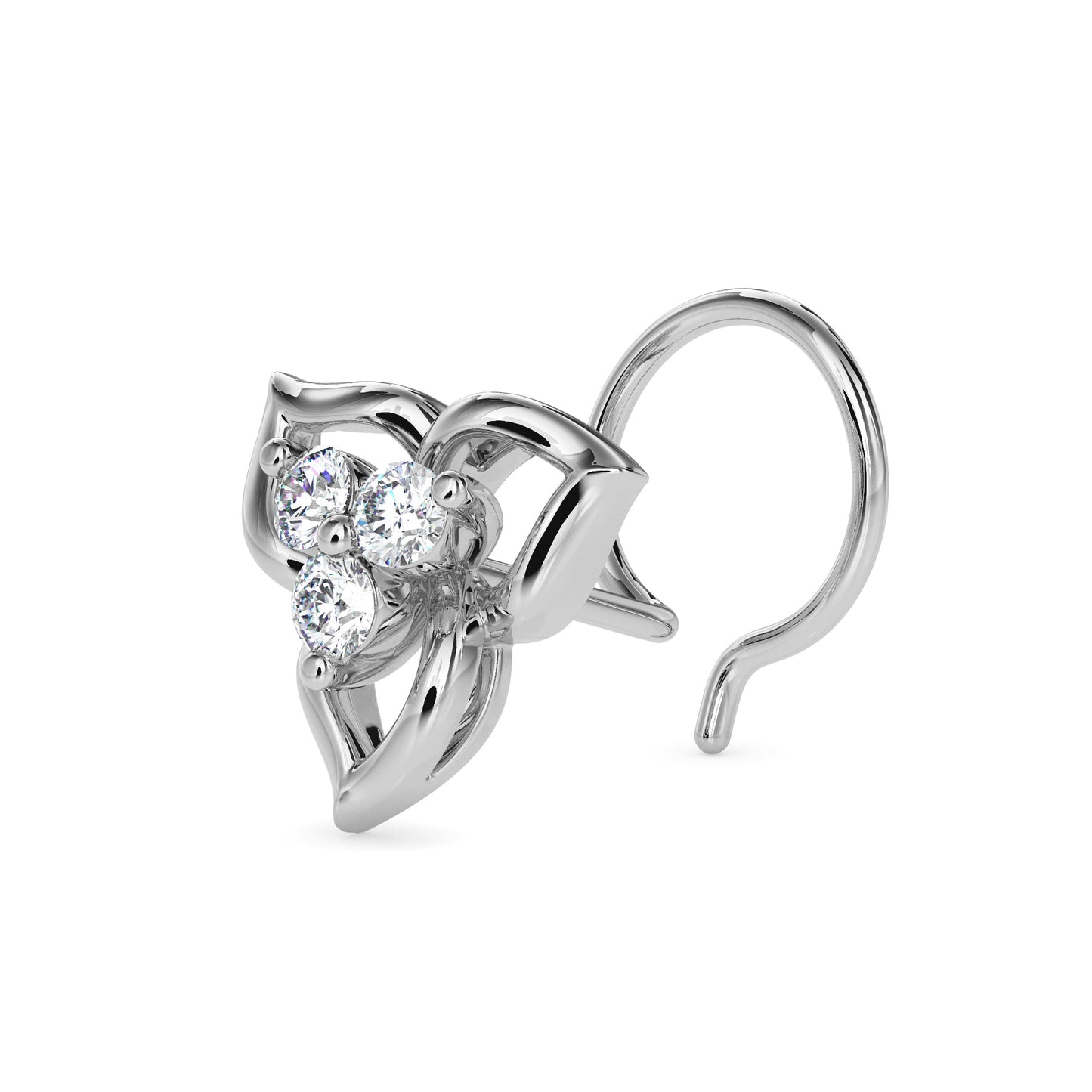 18k white gold image 2 - image 2