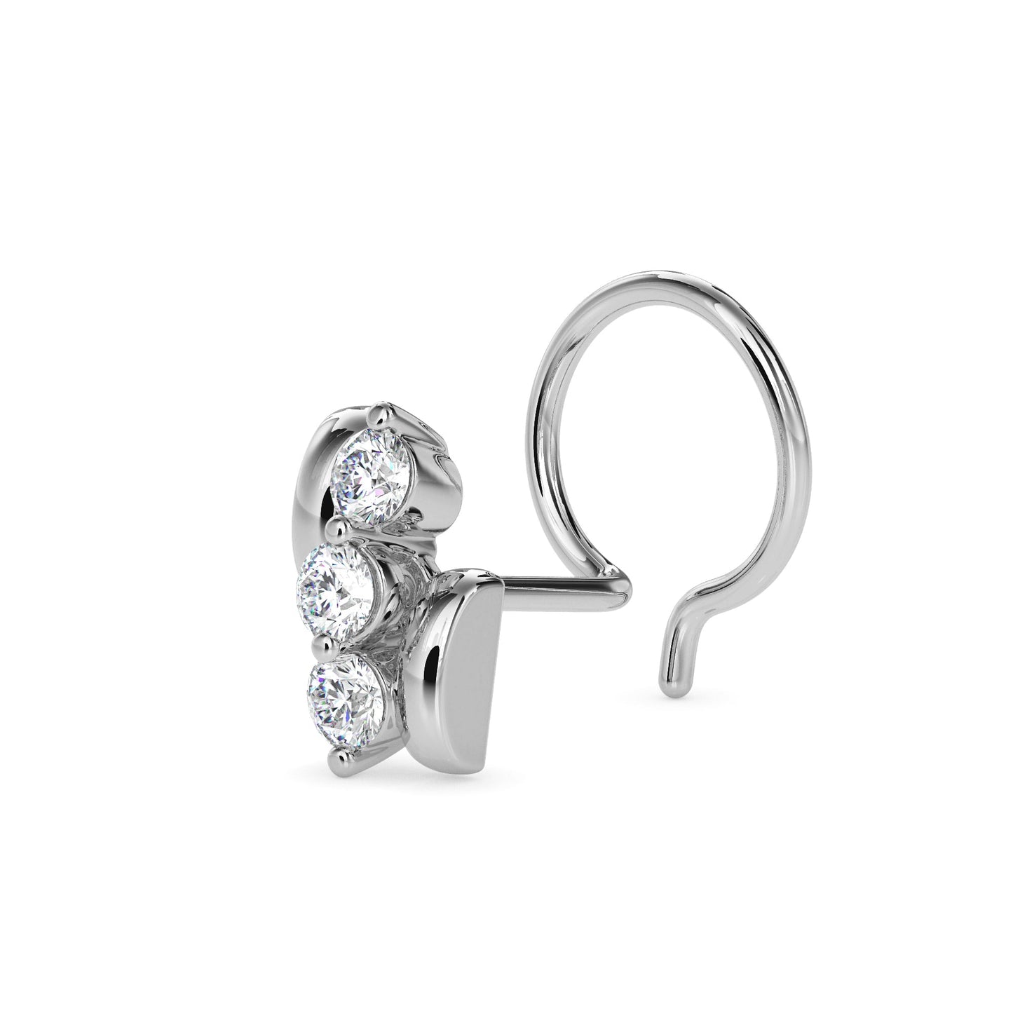 18k white gold image 2 - image 2