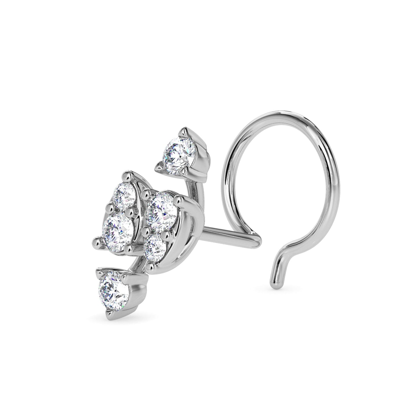 18k white gold image 2 - image 2