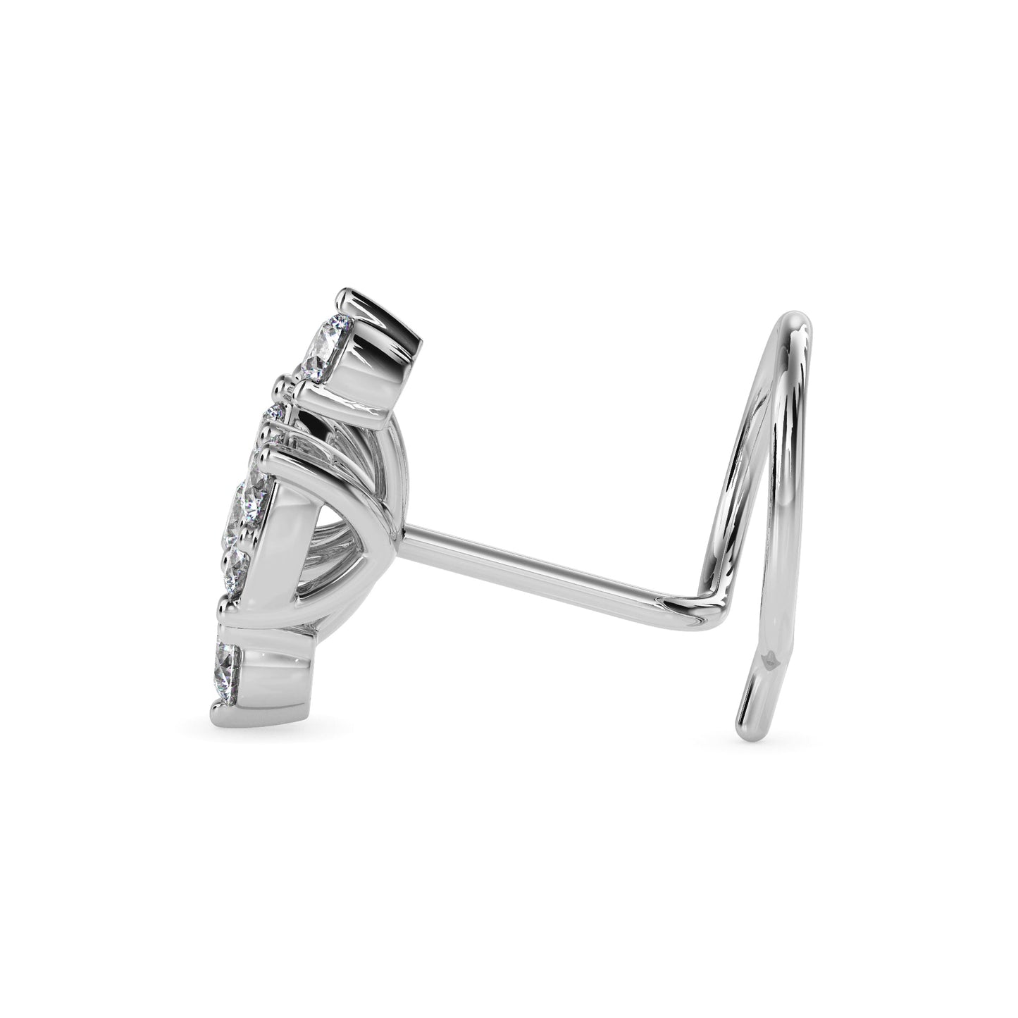 18k white gold image 3 - image 3