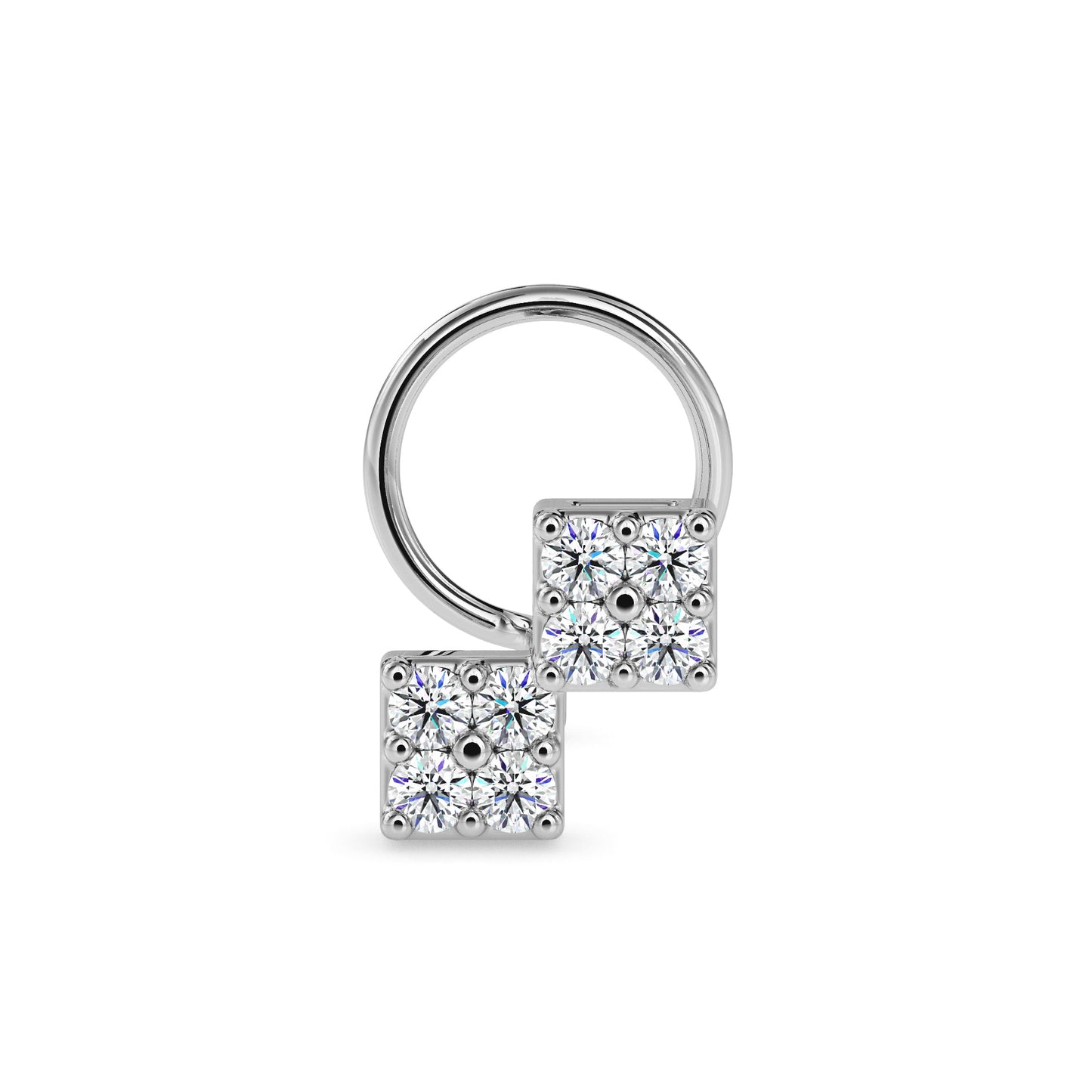 18k white gold image 1 - image 1