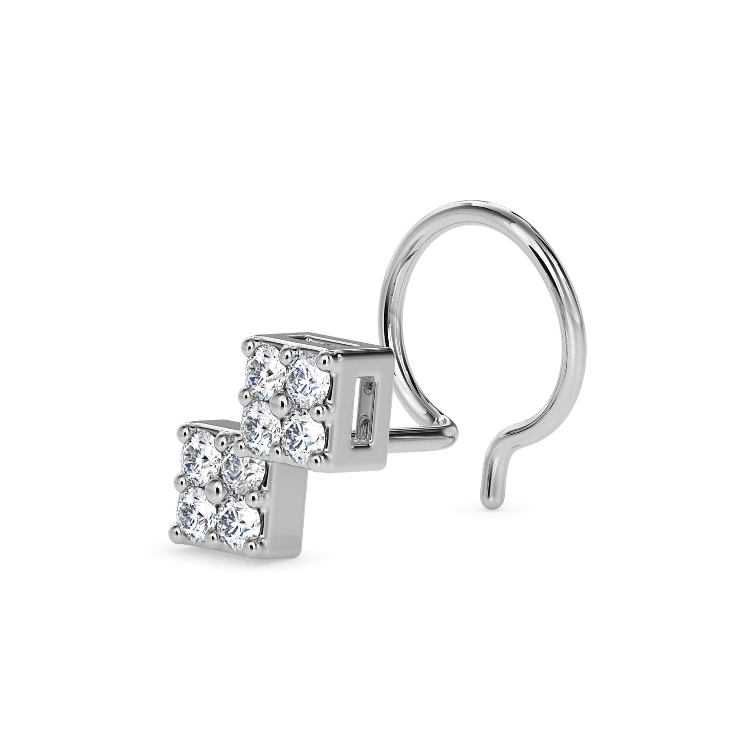 14k white gold image 2 - image 2
