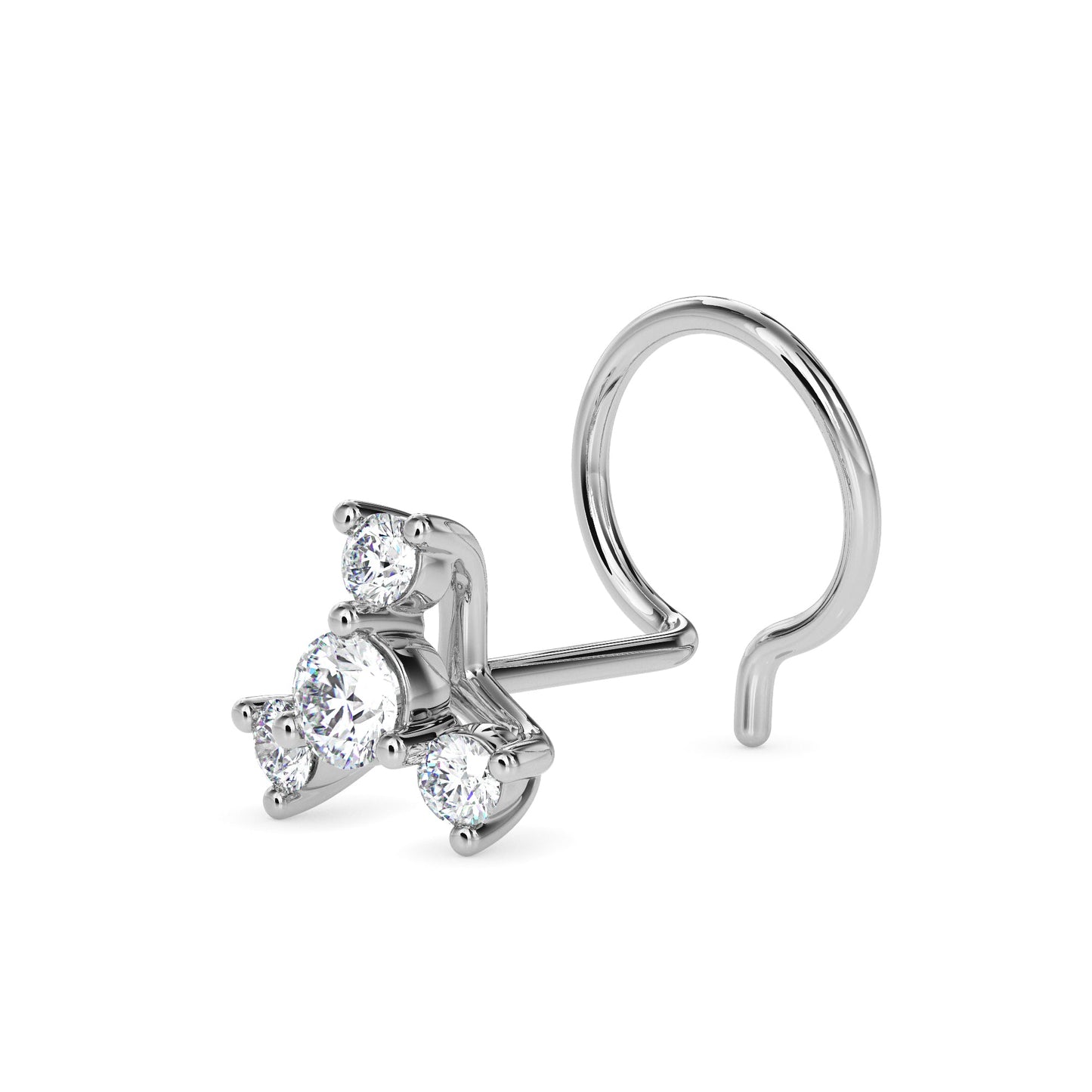 18k white gold image 2 - image 2