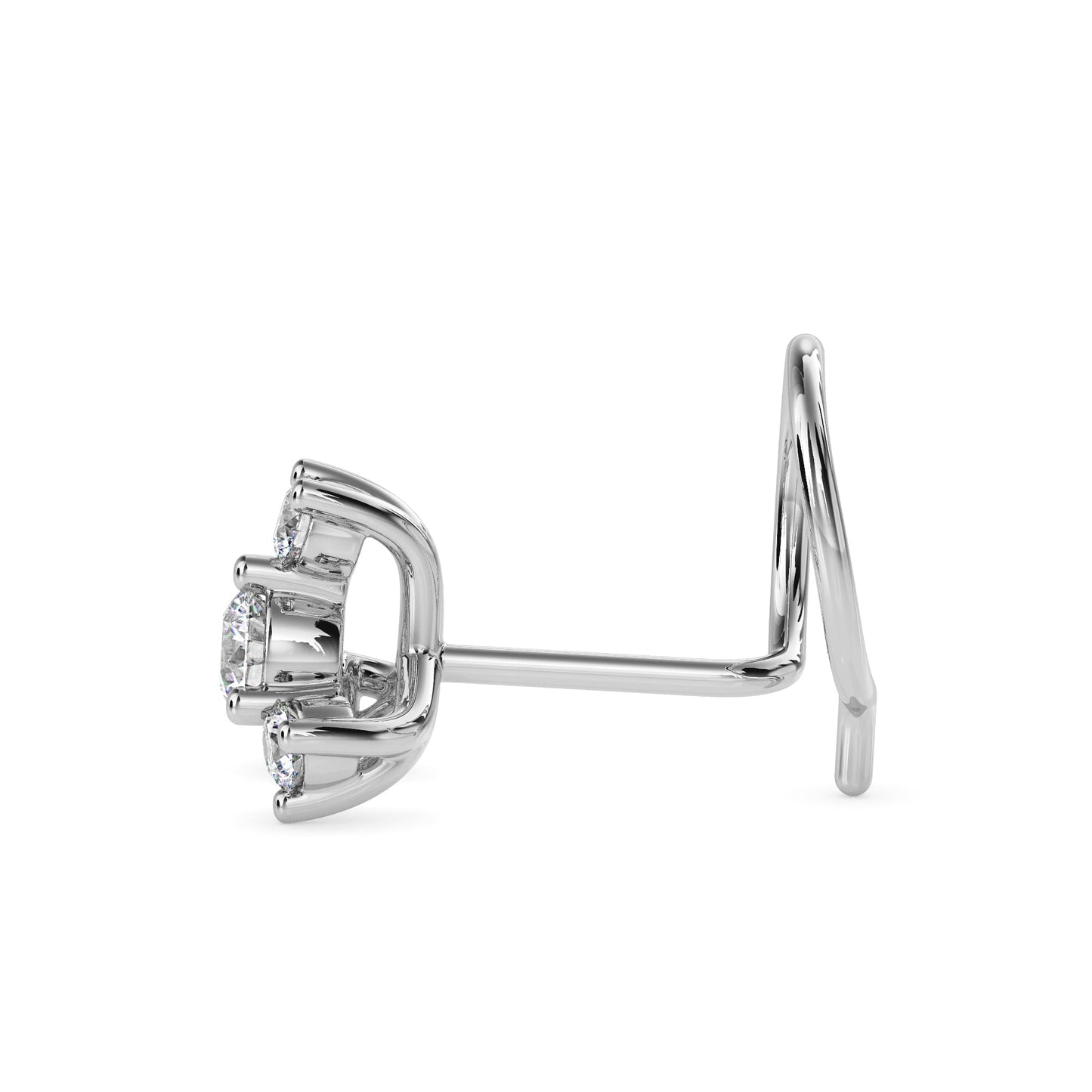 18k white gold image 3 - image 3
