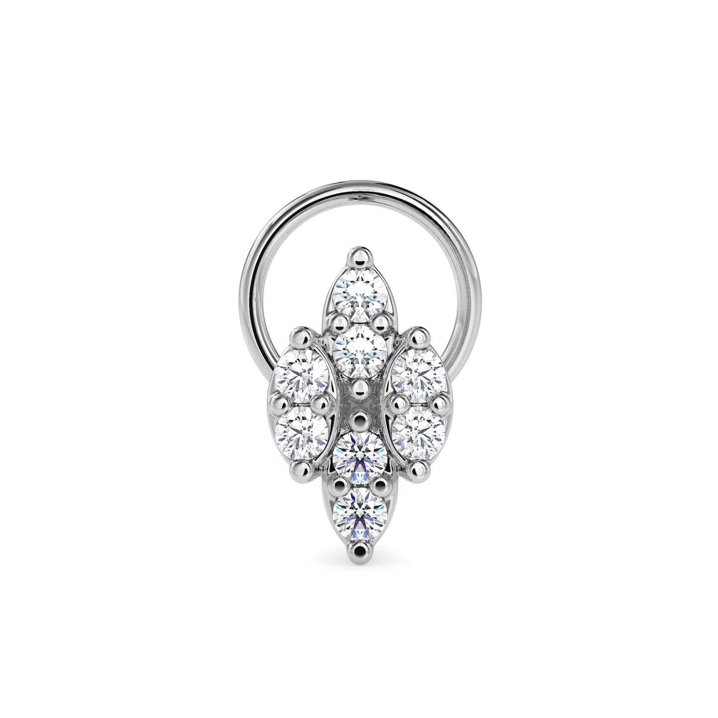 18k white gold image 1 - image 1