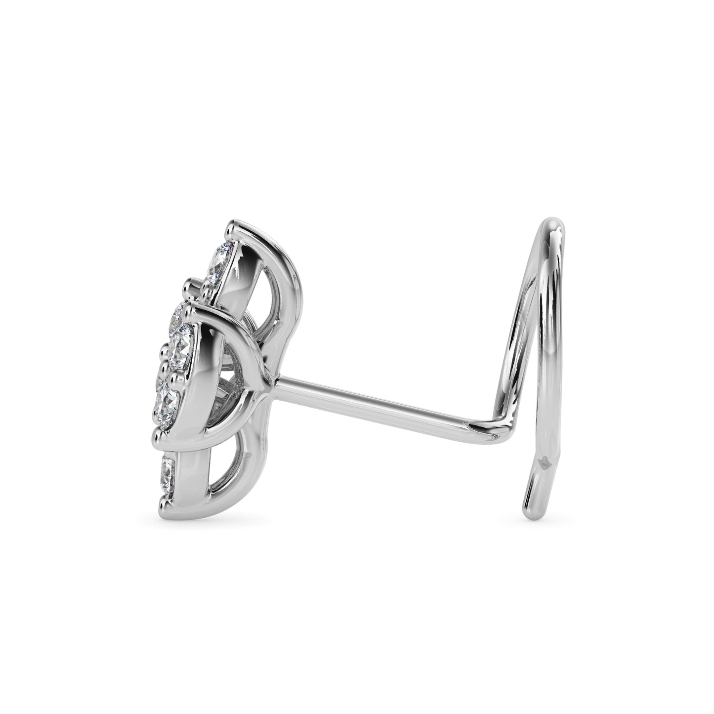 14k white gold image 3 - image 3