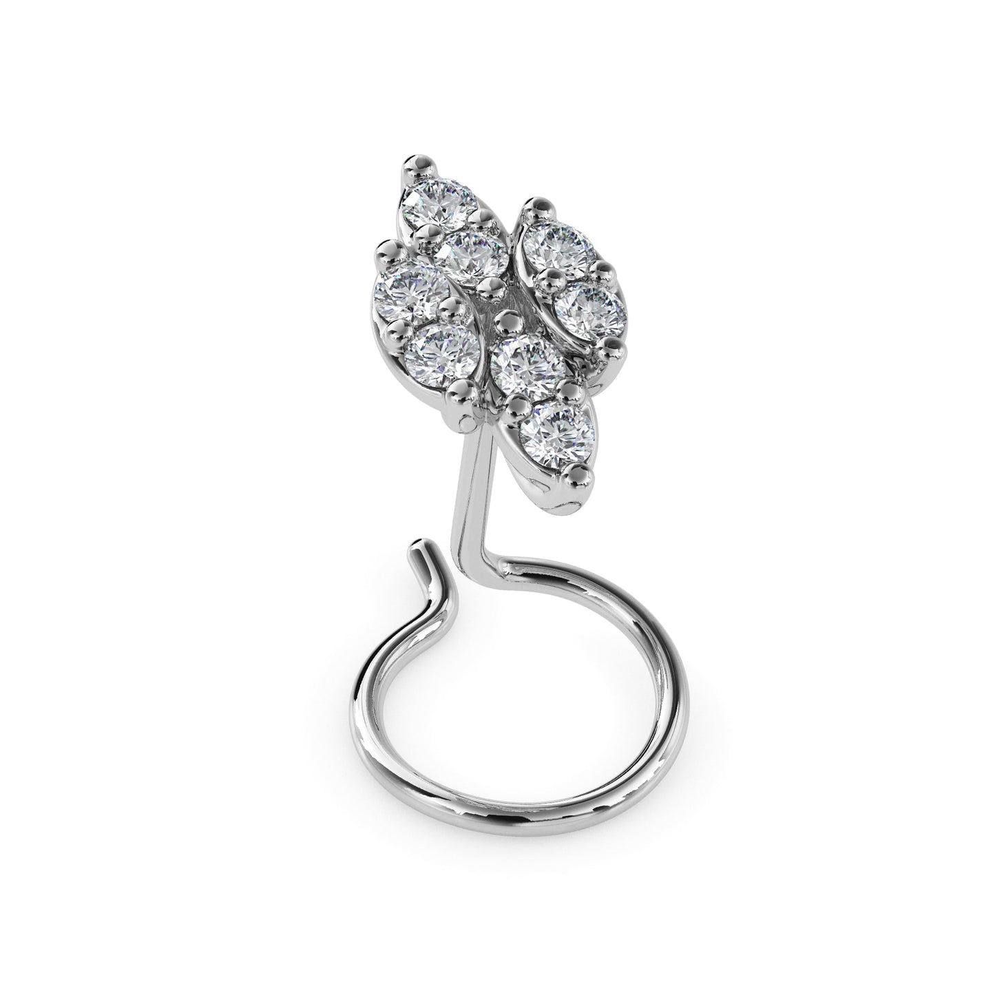 14k white gold image 4 - image 4
