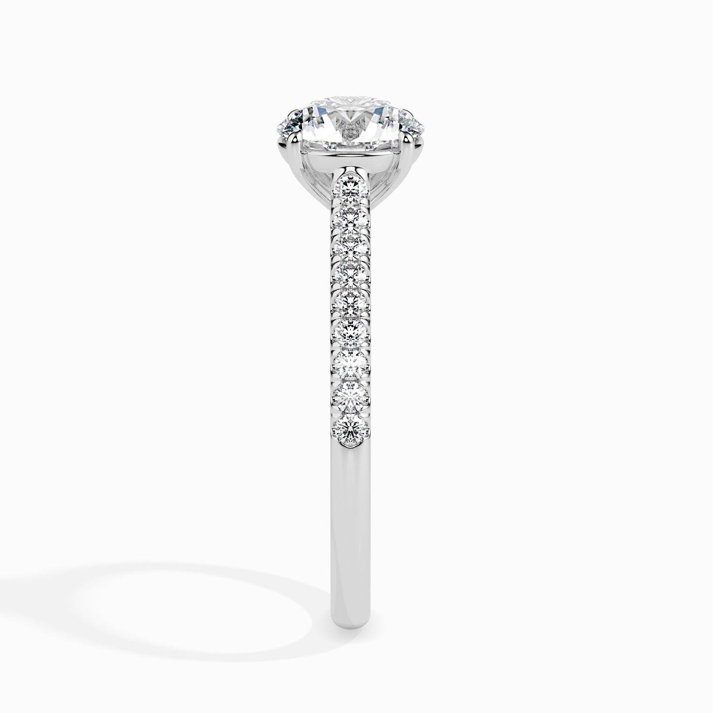 18k white gold image 4 - image 4