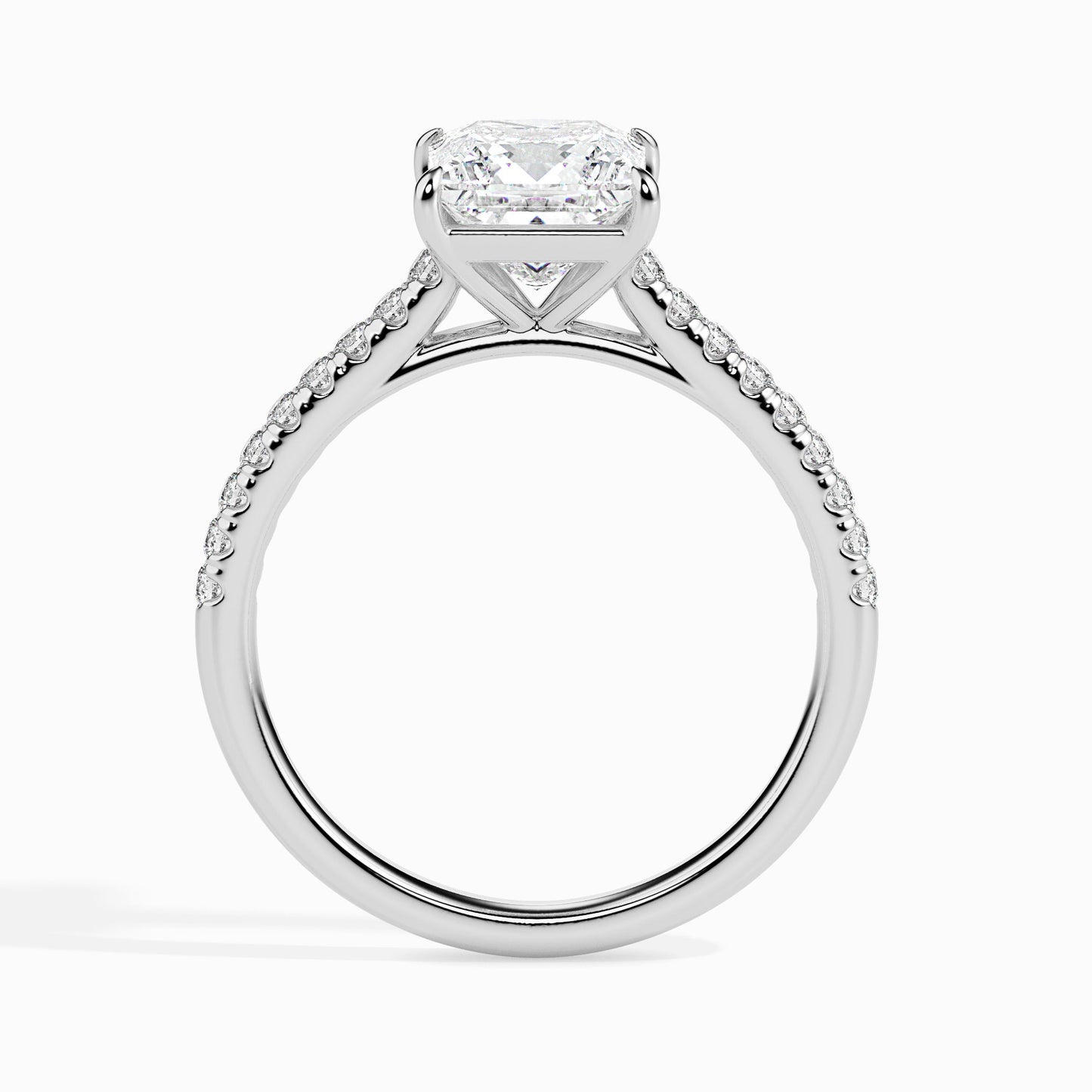 18k white gold image 3 - image 3