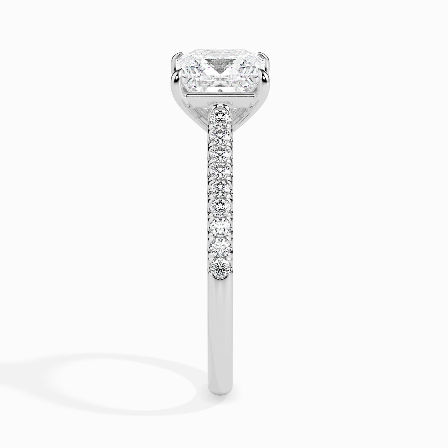 14k white gold image 4 - image 4